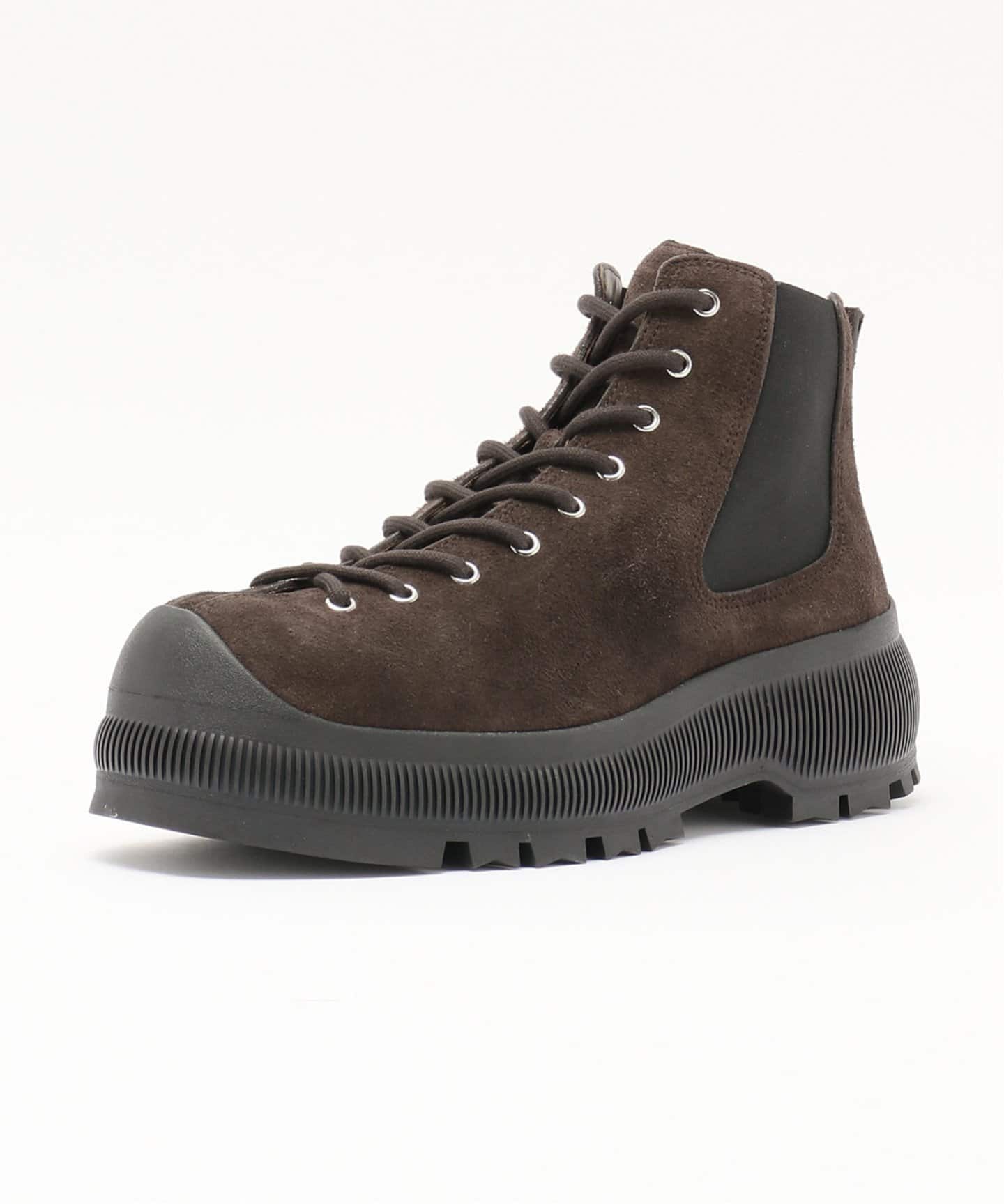 ショートブーツ・ブーティ Jil Sander Sneakers 海外限定*JILSANDER*レザーアンクルマウンテンブーツ ブラック
