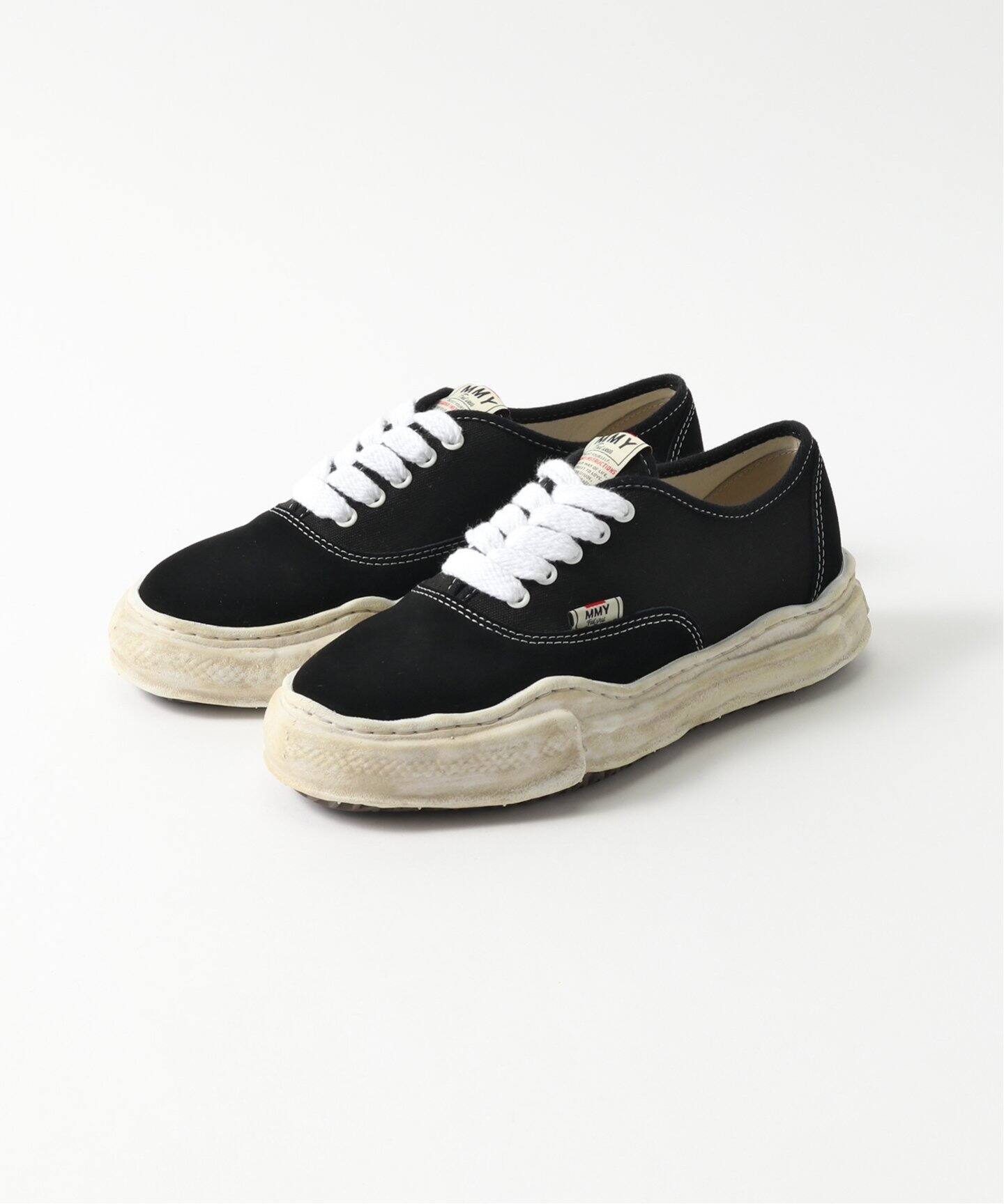 MIHARA YASUHIRO:A12FW729-018:BAKER CANVAS SUEDE LOW（スニーカー  