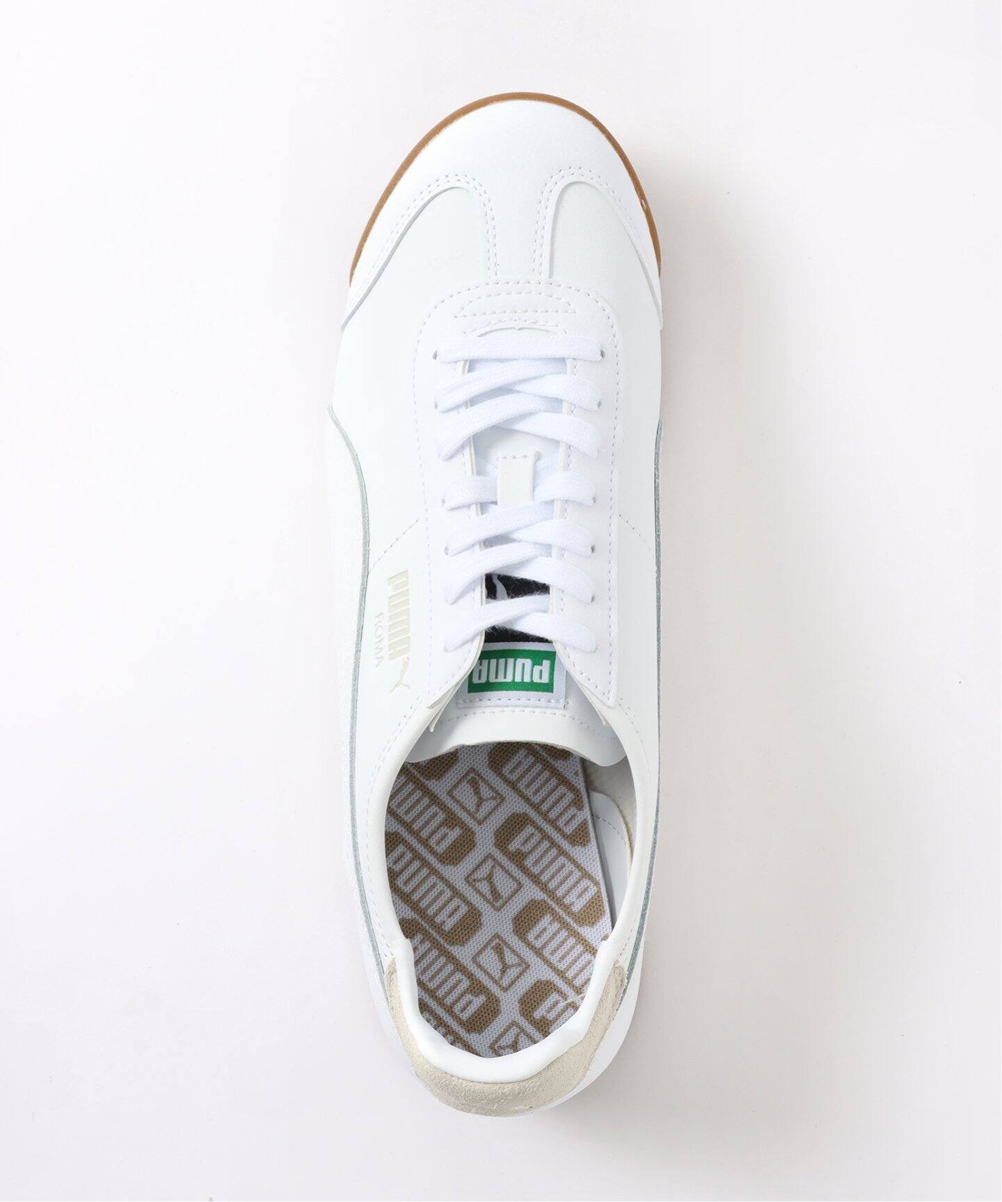 ◆PUMA◆ Roma OG lth white grey 39329201 393292-01 PUMA ROMA OG LTH 393292-01 White Sedate Gray | eBay