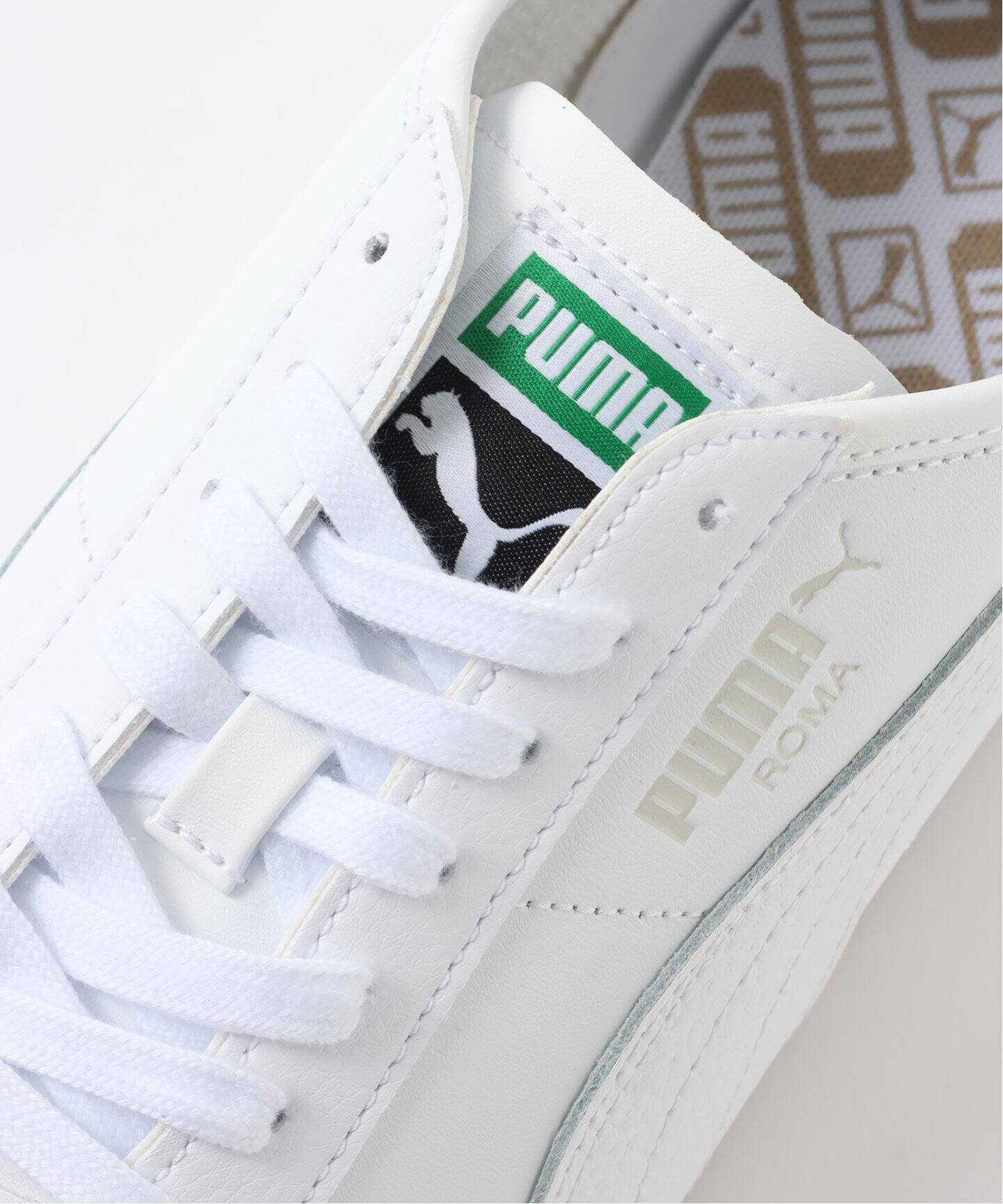 PUMA シューズ　27.5㎝　393292-01 Puma ROMA OG LEATHER PUMA WHITE/SEDATE GRAY – mita sneakers