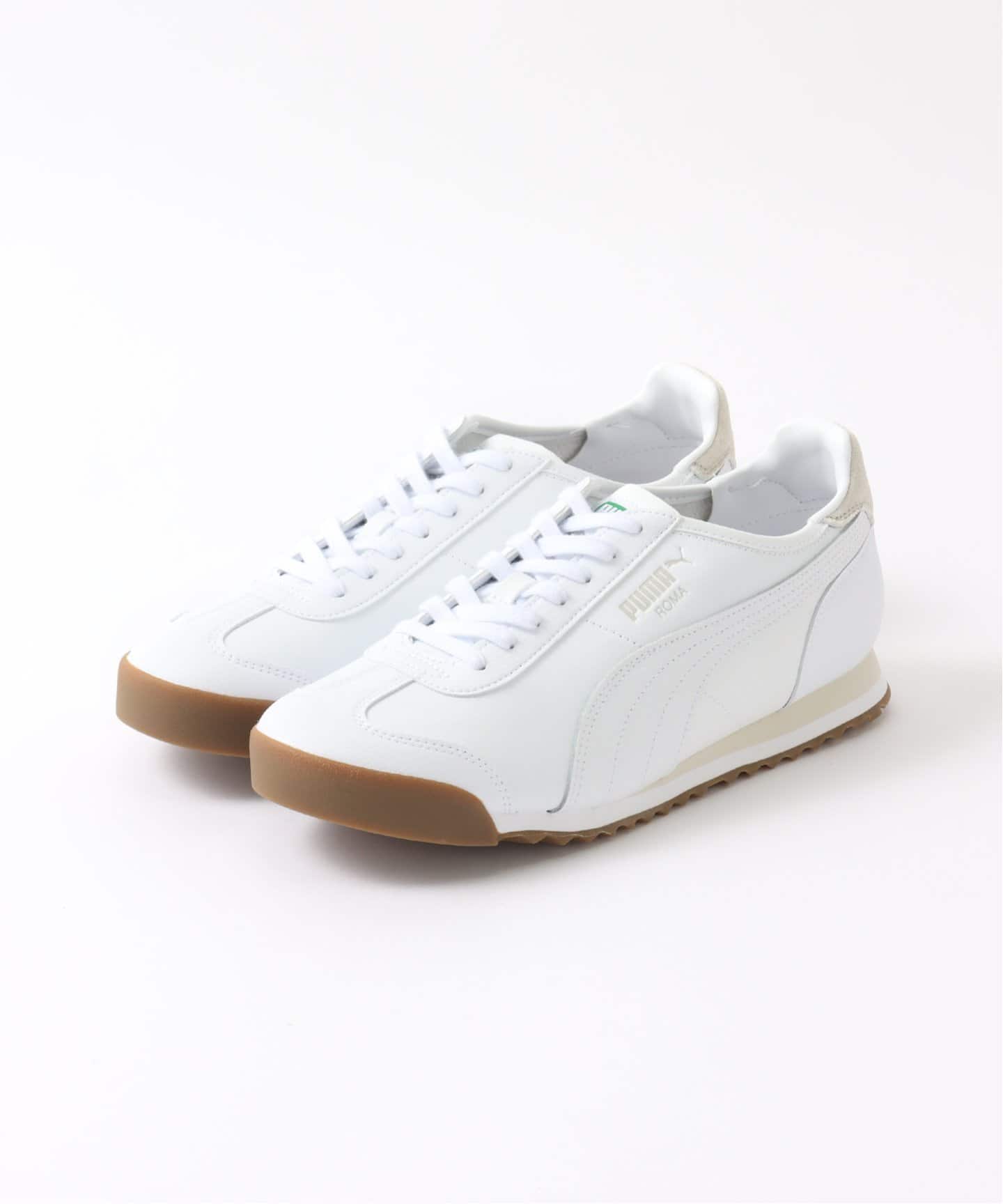 スニーカー ^PUMA^ Roma OG lth white grey 39329201 393292-01 Amazon | [プーマ] スニーカー ローマ OG LTH 393292 24年春夏