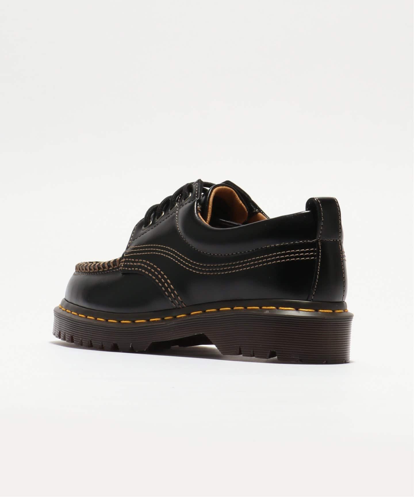 【美品】ドクターマーチン Lowell 黒 レザー シューズ UK8(27cm) Dr．Martens(ドクターマーチン) LOWELLレザーシューズ31816001