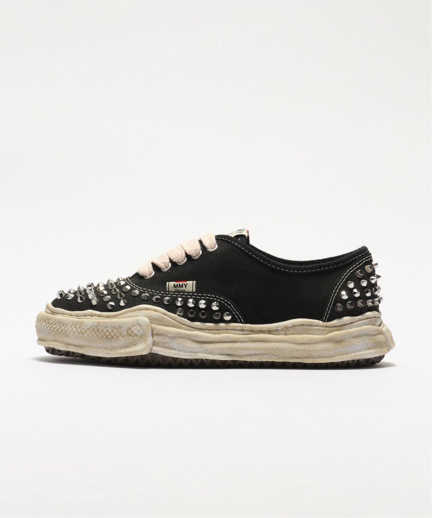 MIHARA YASUHIRO:A13FW736-018:BAKER STUDDED LOW（スニーカー 