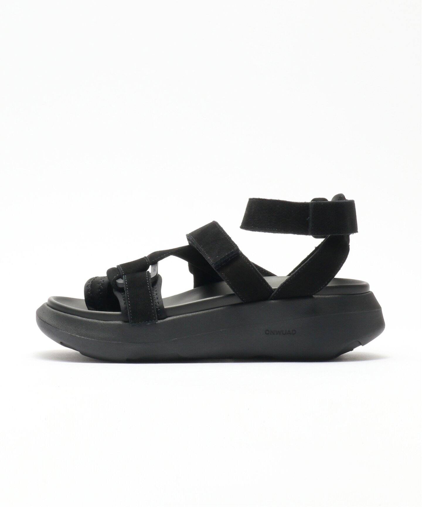 ONWUAD:MW001E37-BK:CICCA LEATHER（サンダル）｜BOICE FROM BAYCREW