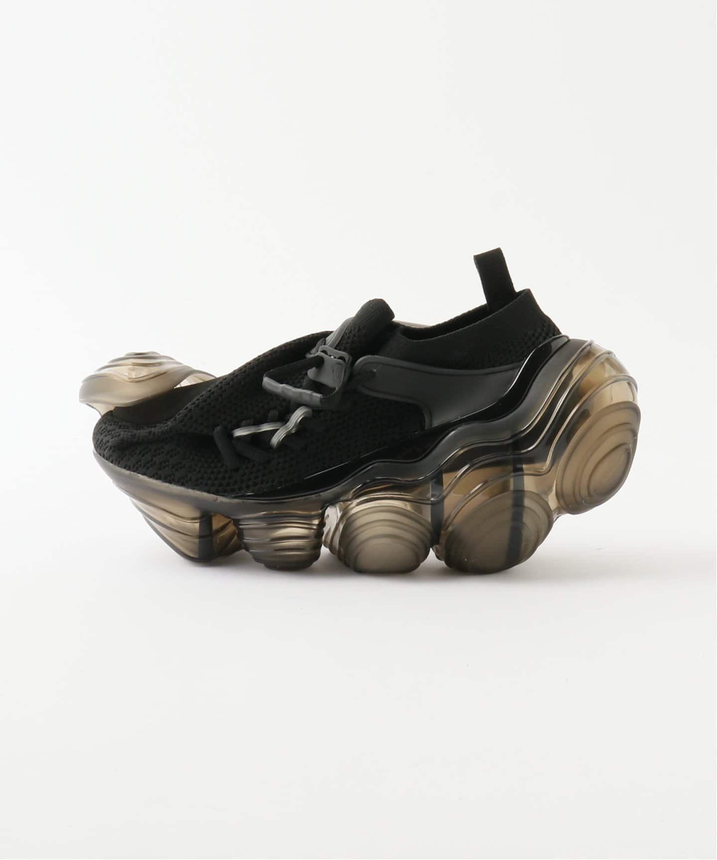 靴 grounds OYSTER TWIST BLK grounds OYSTER TWIST ブラック 25.5