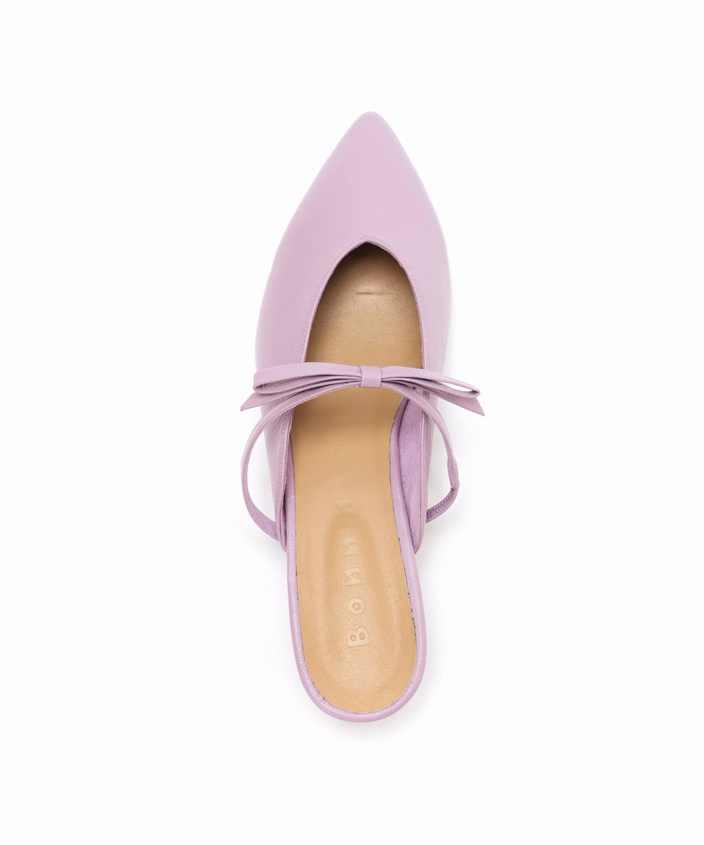 Velour Pointed Mule ミュール　パンプス UN3D.（アンスリード）の「ROUND TOE MULE / ラウンドトゥ