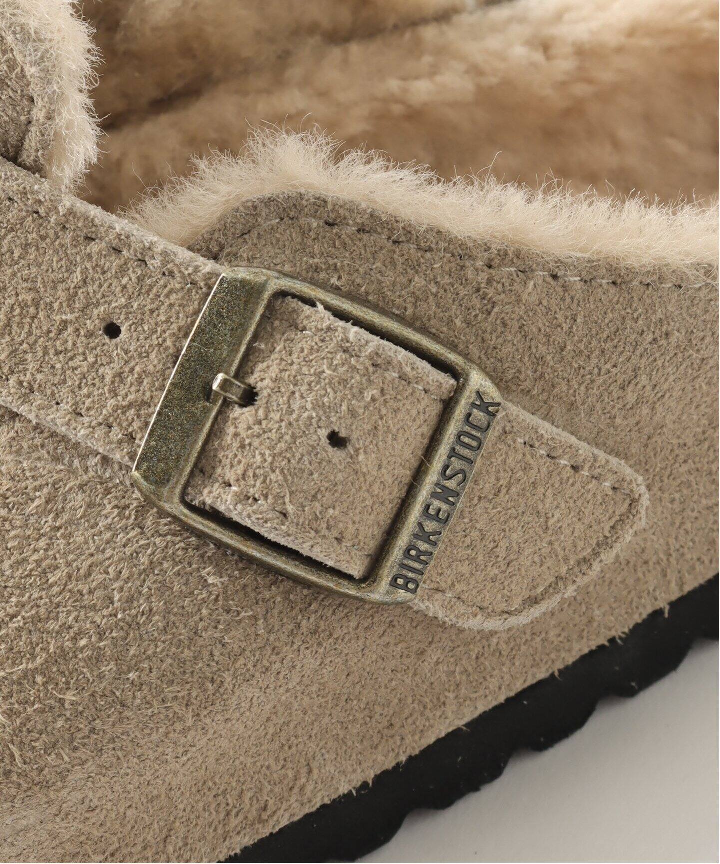 BIRKENSTOCK BOSTON VL SHEARLING (NARROW）（サンダル）｜BOICE FROM 