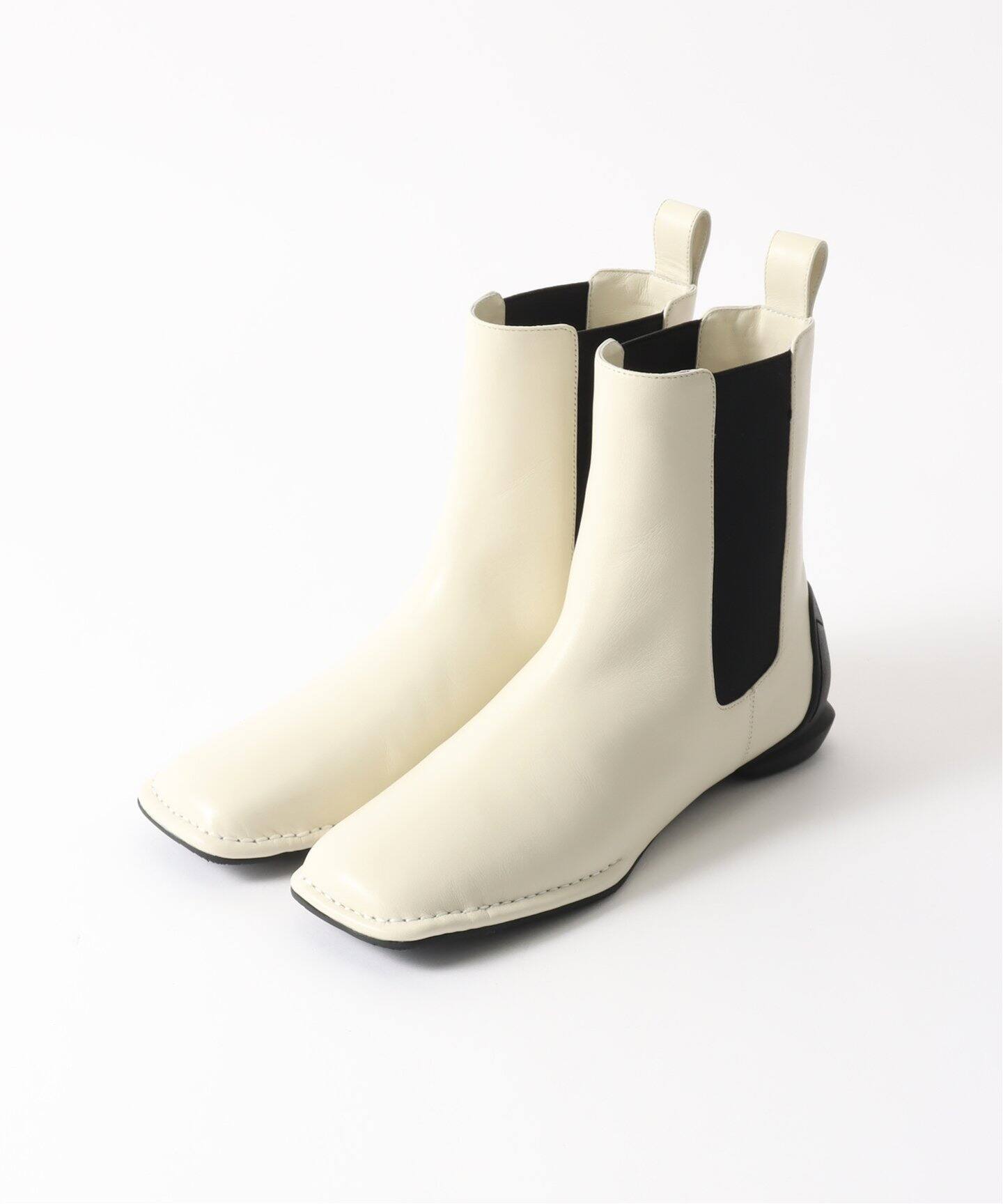 SHISEI SQUARE SIDEGORE BOOTS（ブーティ・ショートブーツ）｜BOICE 