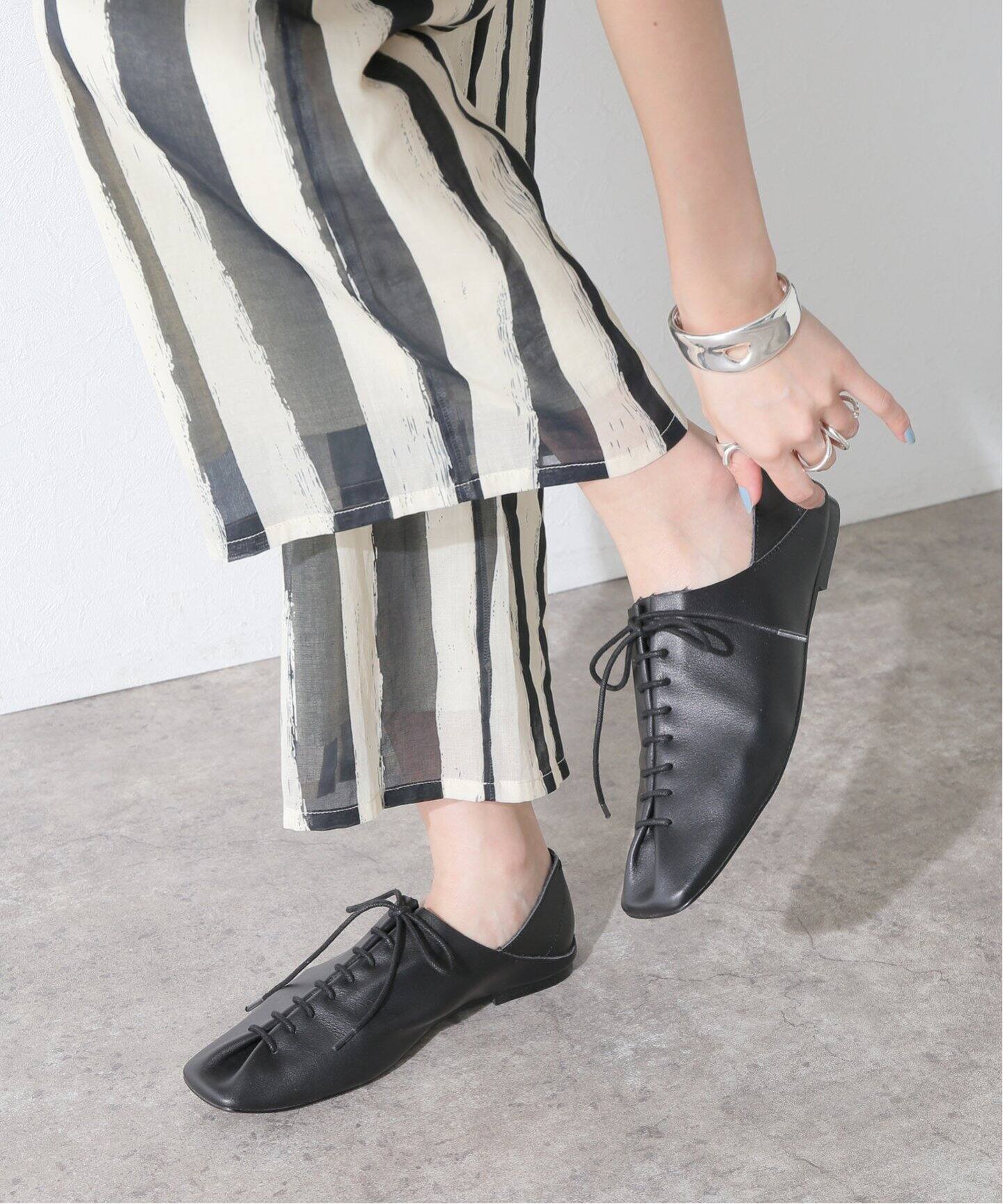 TODAYFUL / トゥデイフル】Laceup Leather Shoes（スリッポン）｜BOICE 