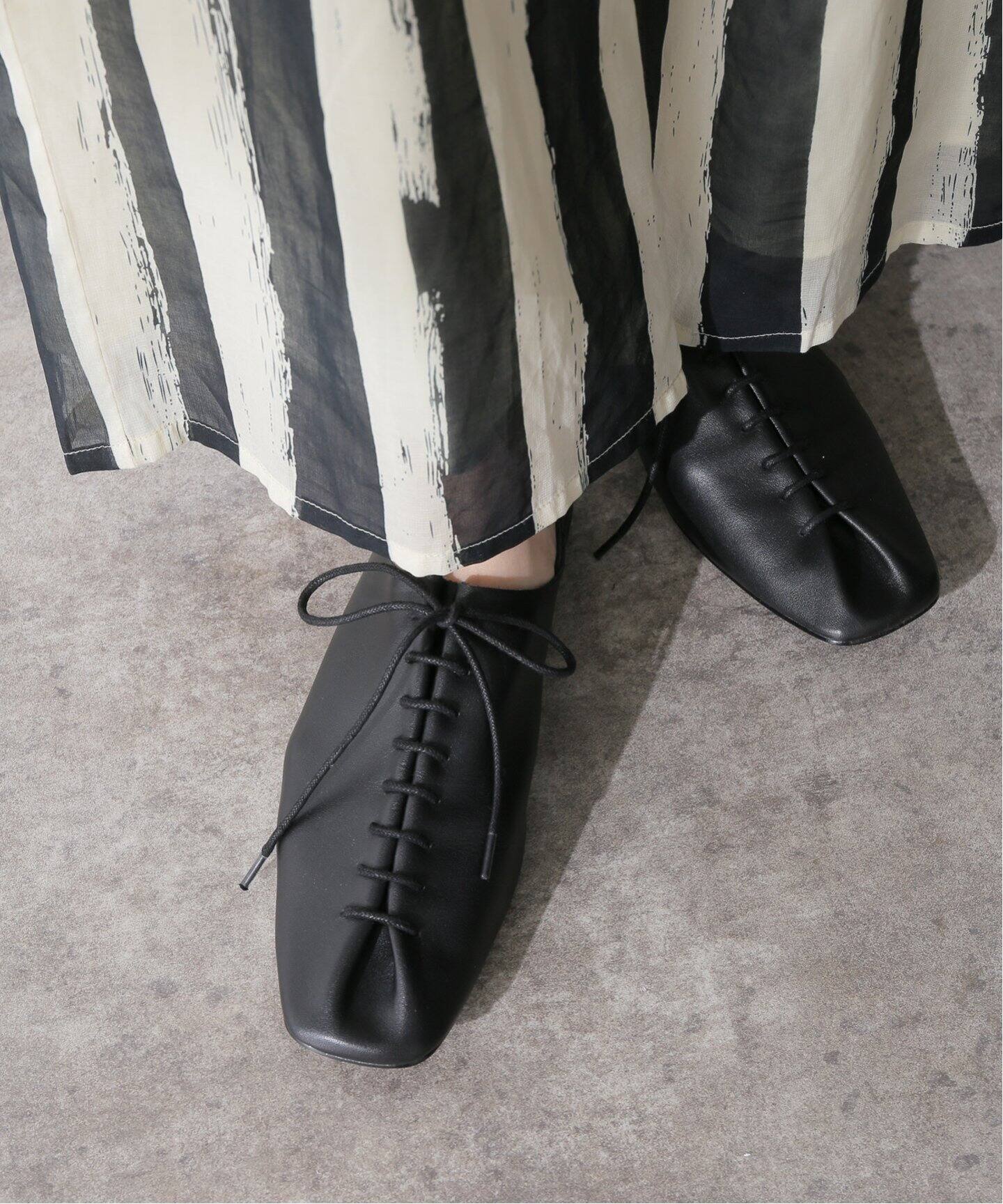 TODAYFUL / トゥデイフル】Laceup Leather Shoes（スリッポン）｜BOICE 