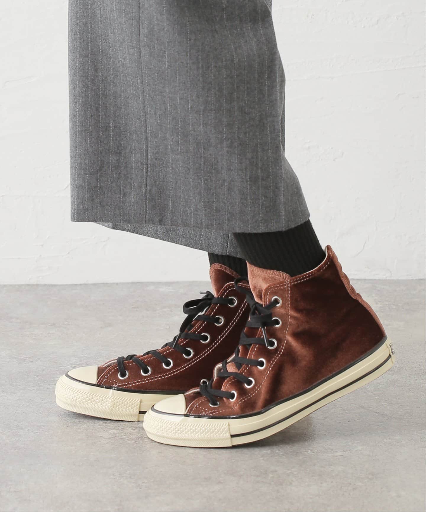 CONVERSE ALL STAR US VELVET HI（スニーカー）｜BOICE FROM