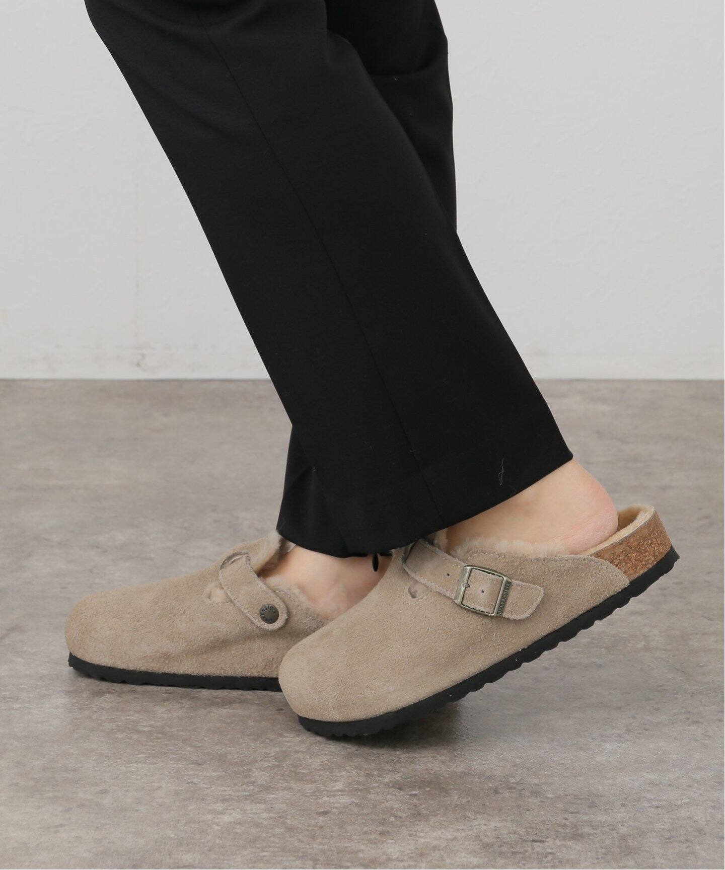 BIRKENSTOCK BOSTON VL SHEARLING (NORMAL)（サンダル）｜BOICE FROM 