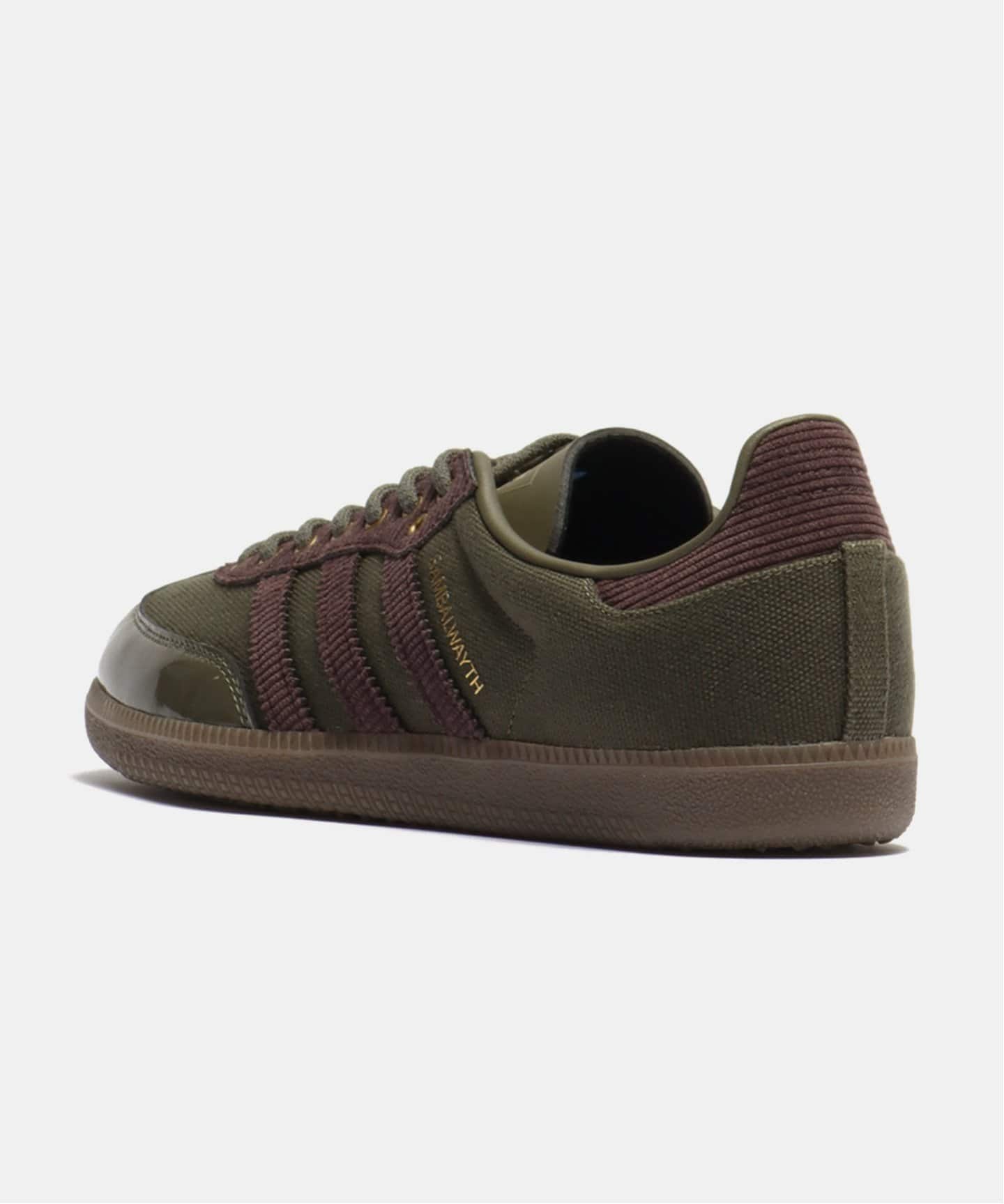 スニーカー adidas samba row ID3263 adidas SAMBA OG ALWAYTH OLISTR/SHABRN/MAGOLD （アディダス