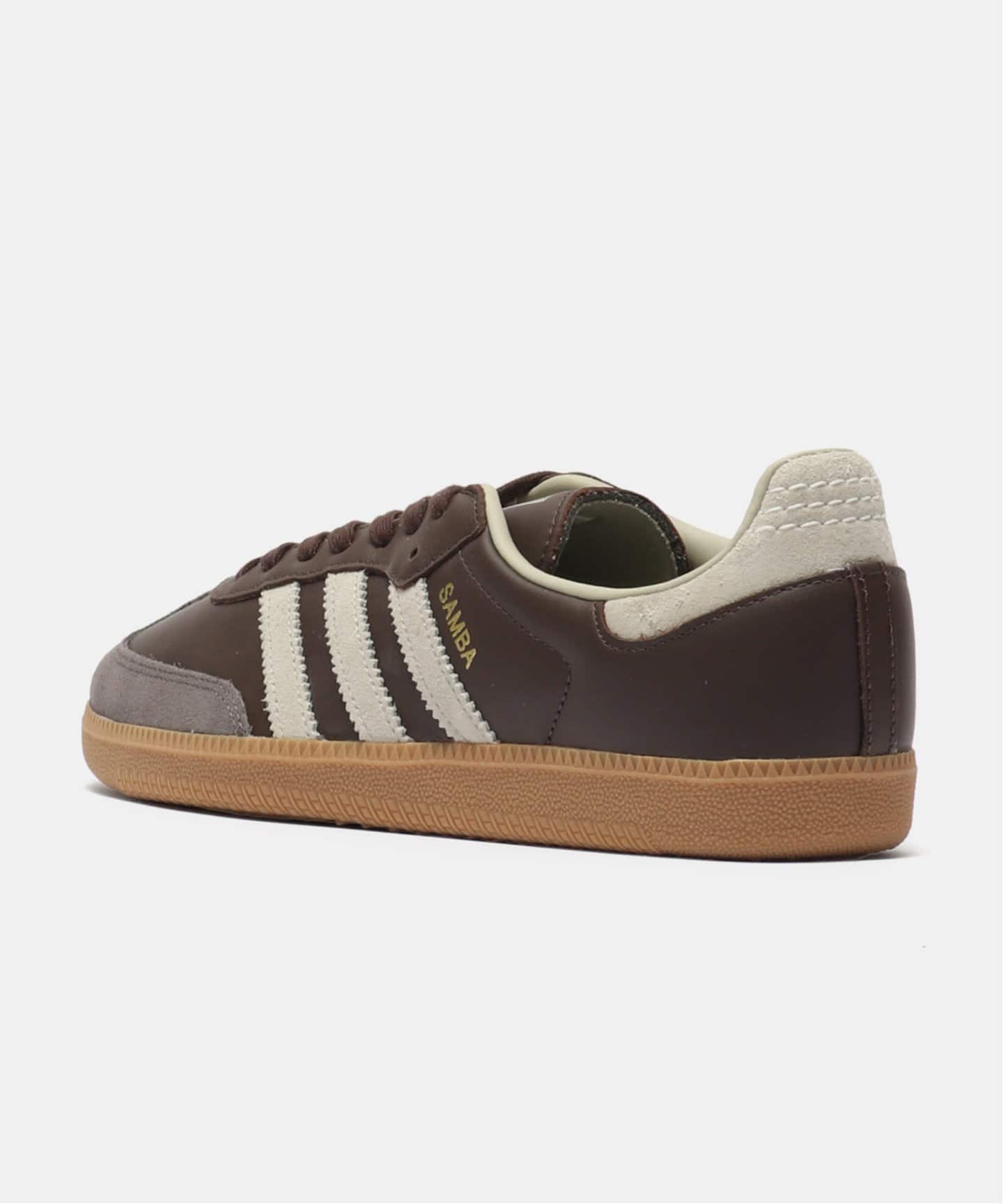 【希少】ヴィンテージスペインバーバリー  キャメルヘア　DERBY別注モデル adidas originals SAMBA OG ID1481（スニーカー）｜HERRINGBONE