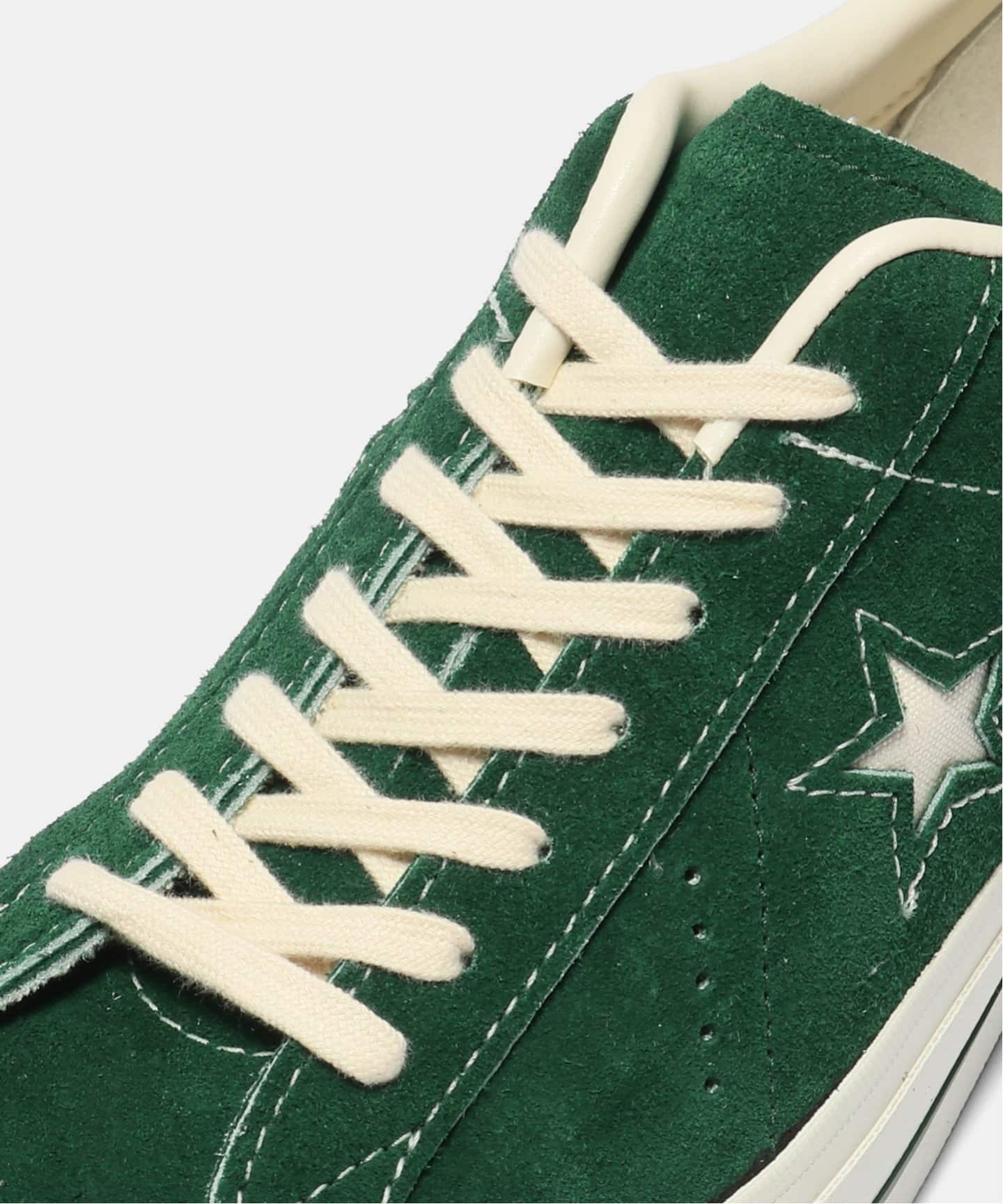 コンバース⭐︎タイムラインONE STAR J VTG 27センチ　グリーン CONVERSE ONE STAR J VTG -TIME LINE- -MADE IN JAPAN- – KICKS LAB.