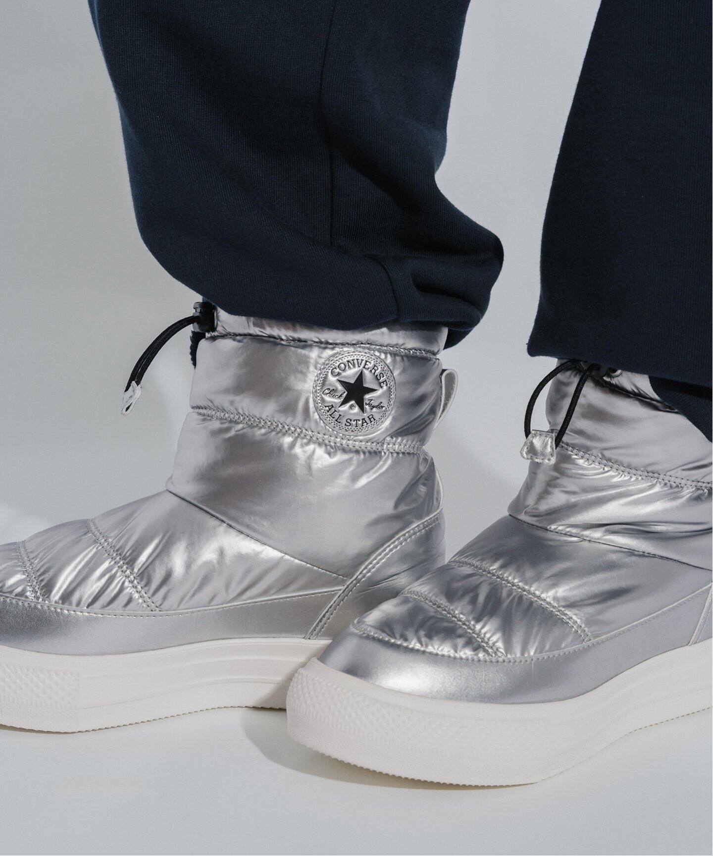 CONVERSE × Spick & Span ALL STAR LIGHT PLTS METALLICBOOTS WR HI  