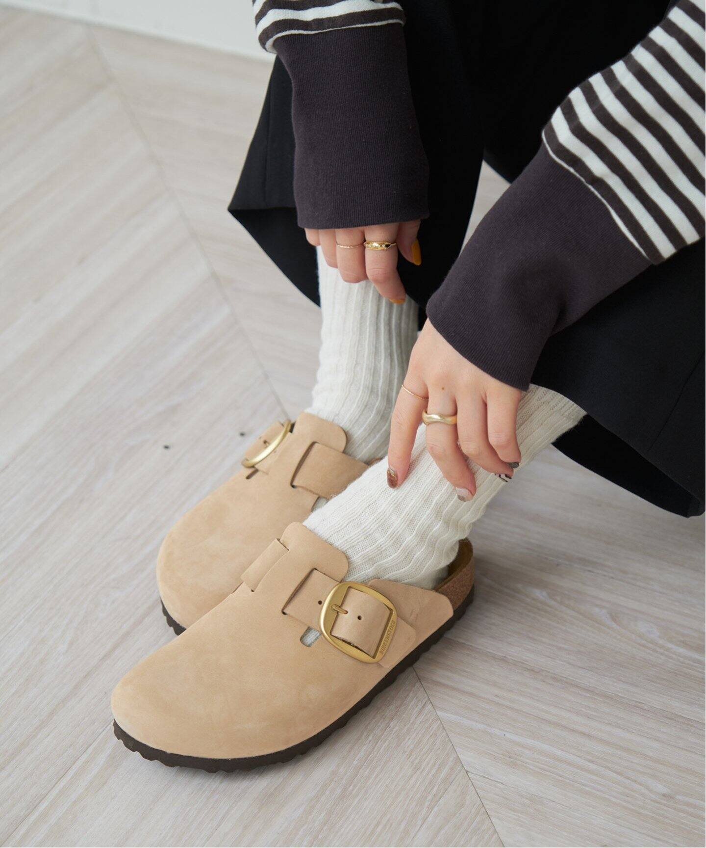 BIRKEN STOCK / ビルケンシュトック EXCLUSIVE BOSTON Nubuk Leath  
