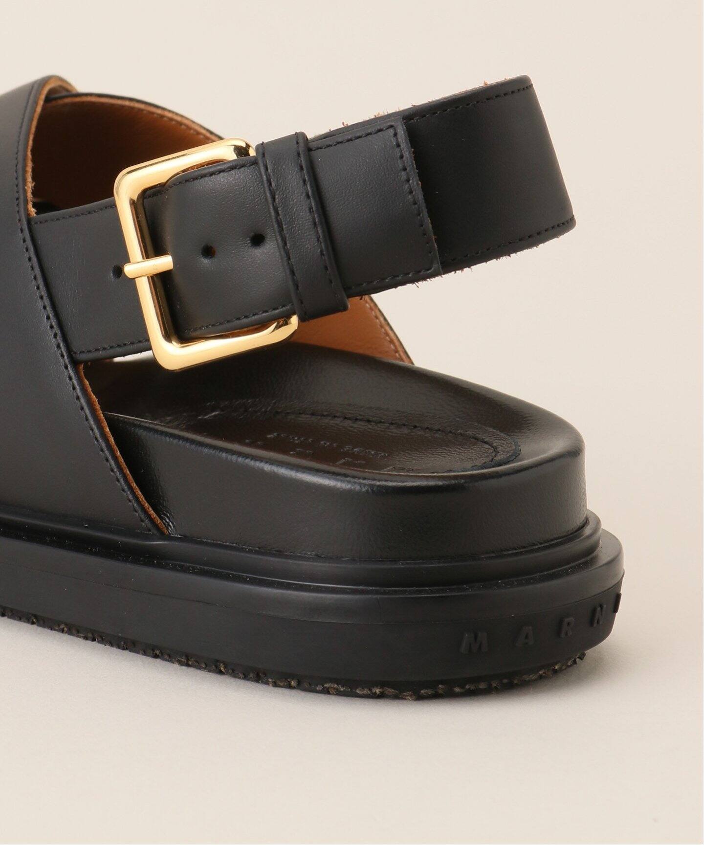 23-24cm】MARNIのブラウンサンダル・レディース・マルニ