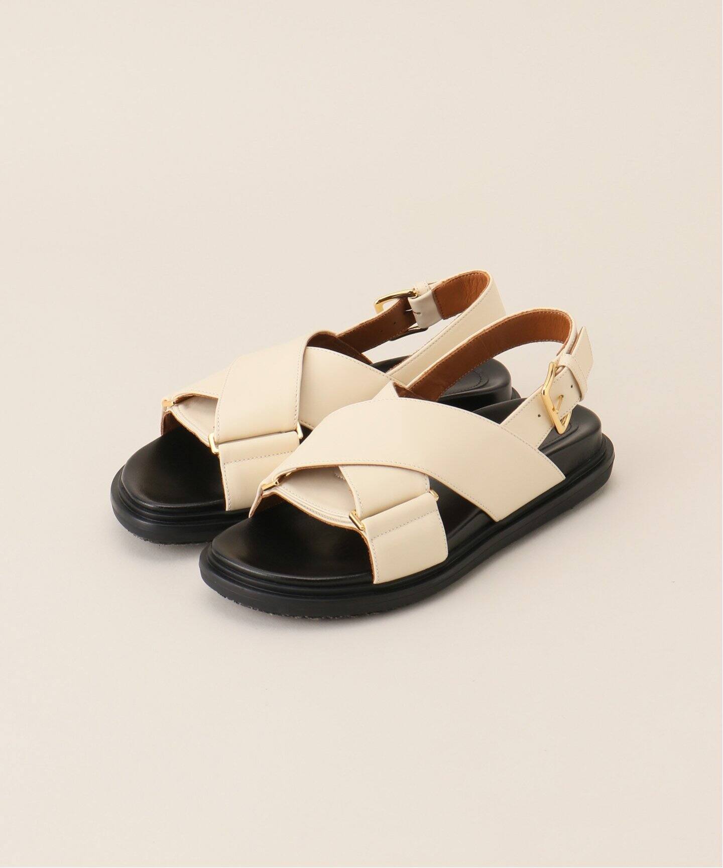 ≪一部店舗+WEB限定≫【MARNI/マルニ】 FB CRISCROSS SANDAL（サンダル 