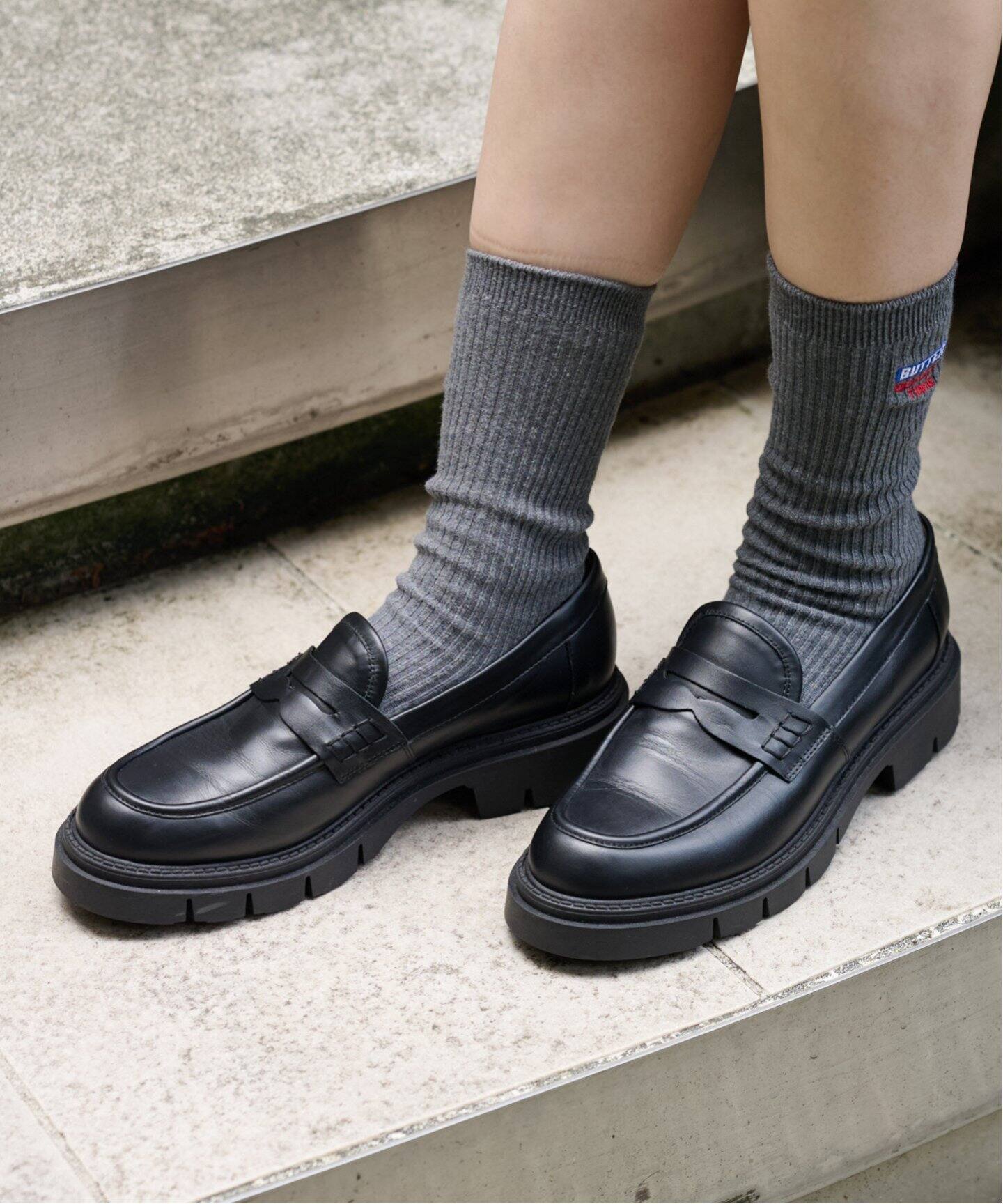 CORSO ROMA 9 / コルソローマノーヴェ】 PLATFORM LOAFERS（ローファー 