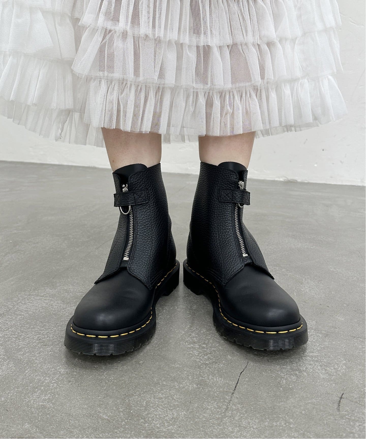 Dr.Martens/ドクターマーチン】 1460 Pascal Frnt ZipBlack