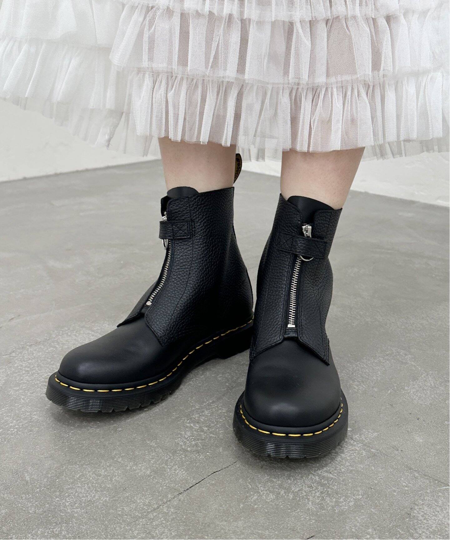 Dr.Martens/ドクターマーチン】 1460 Pascal Frnt ZipBlack