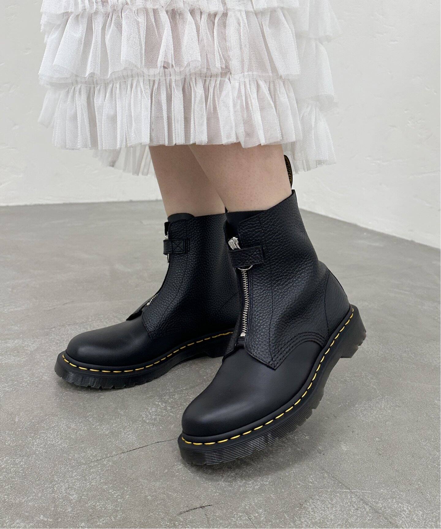 Dr.Martens/ドクターマーチン】 1460 Pascal Frnt ZipBlack