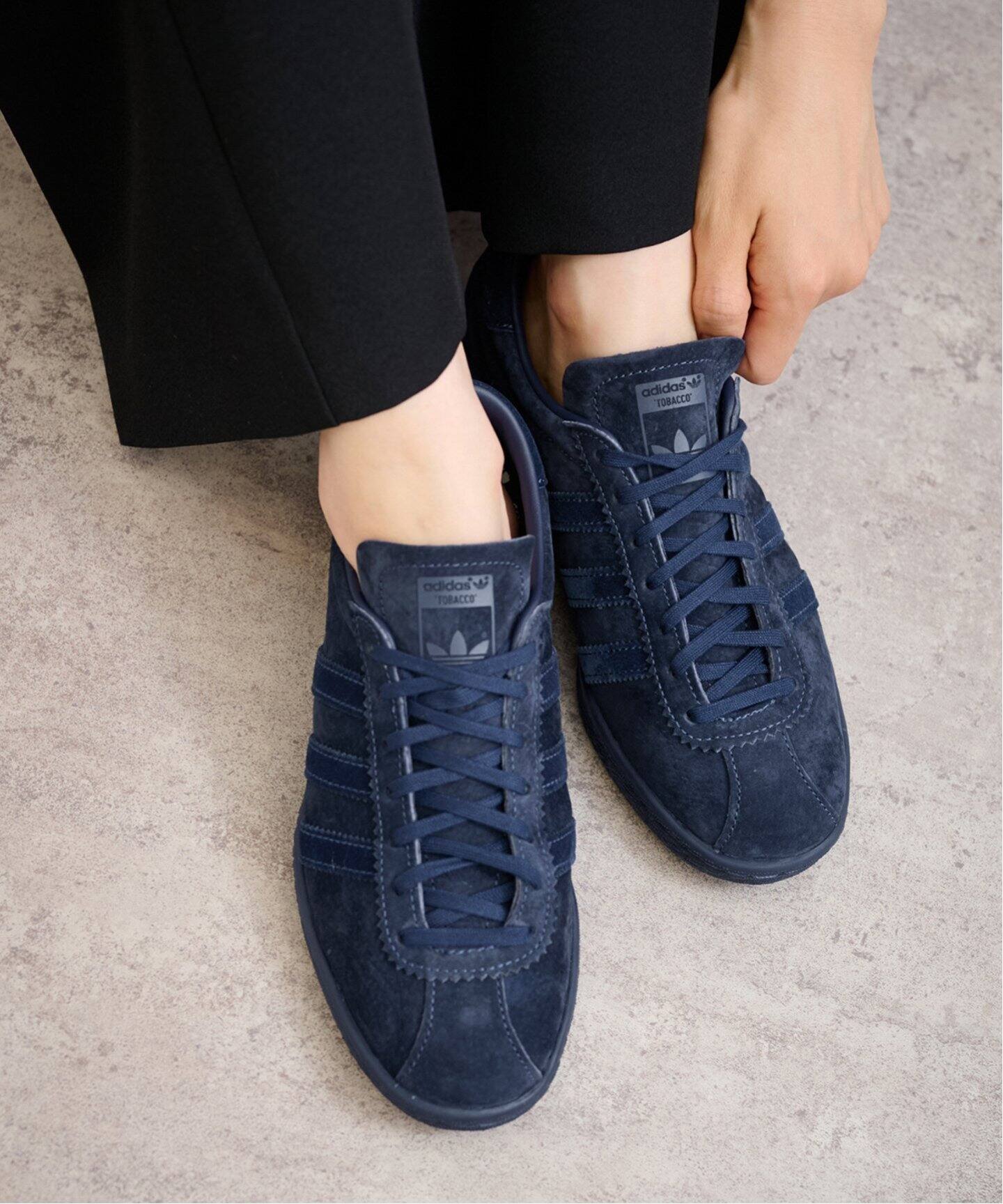 ADIDAS/アディダス TOBACCO（ネイビー）（スニーカー）｜FRAMeWORK 