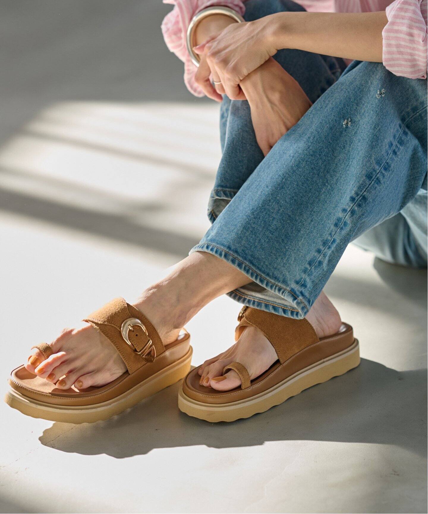 MOHI/モヒ スエードサンダル（サンダル）｜FRAMeWORK（フレームワーク  