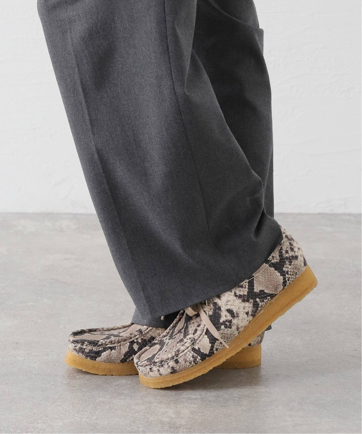 WACKOMARIA CLARKS Wallabee 枯らせ snake スネーク