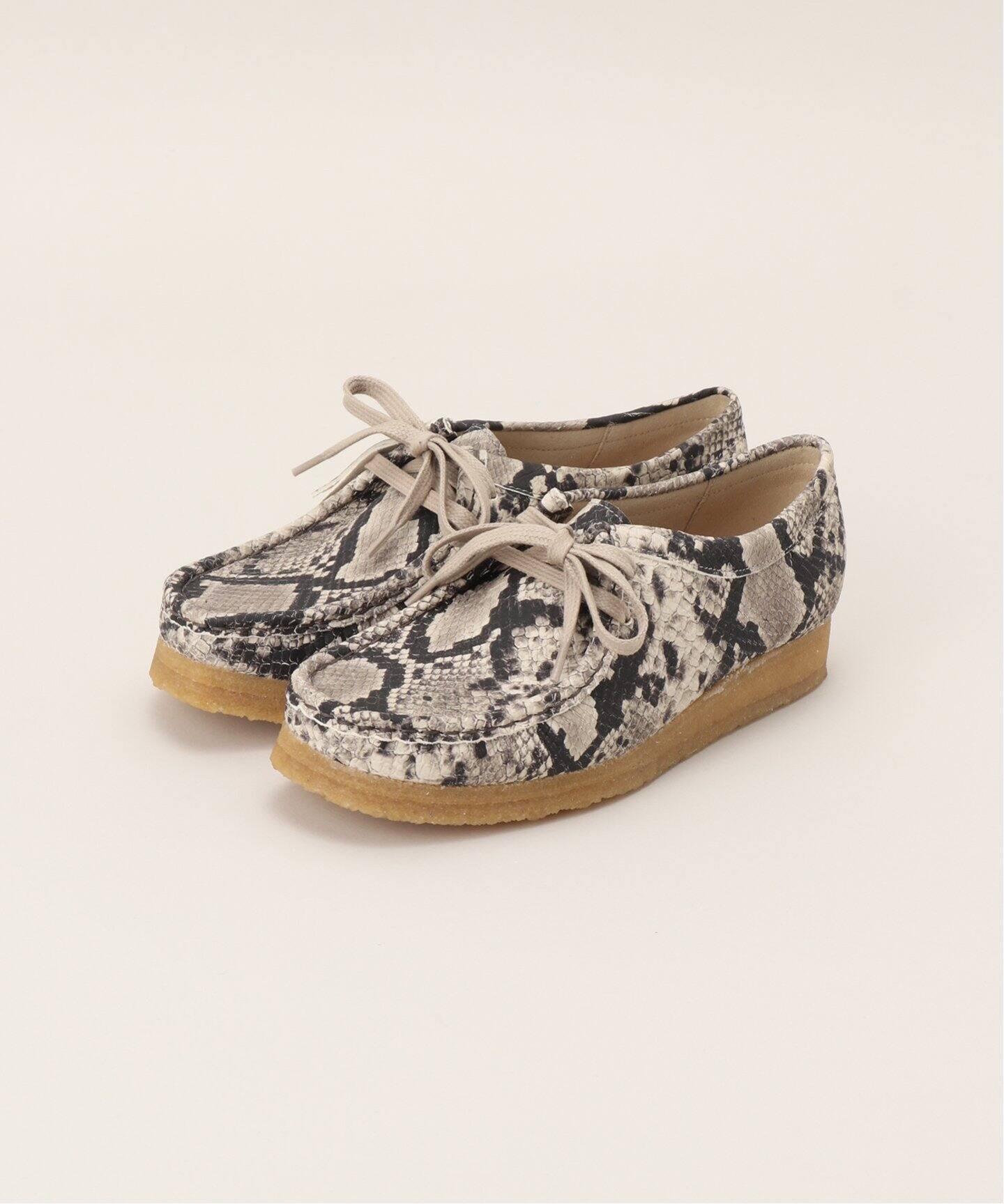 CLARKS/クラークス wallabee snake