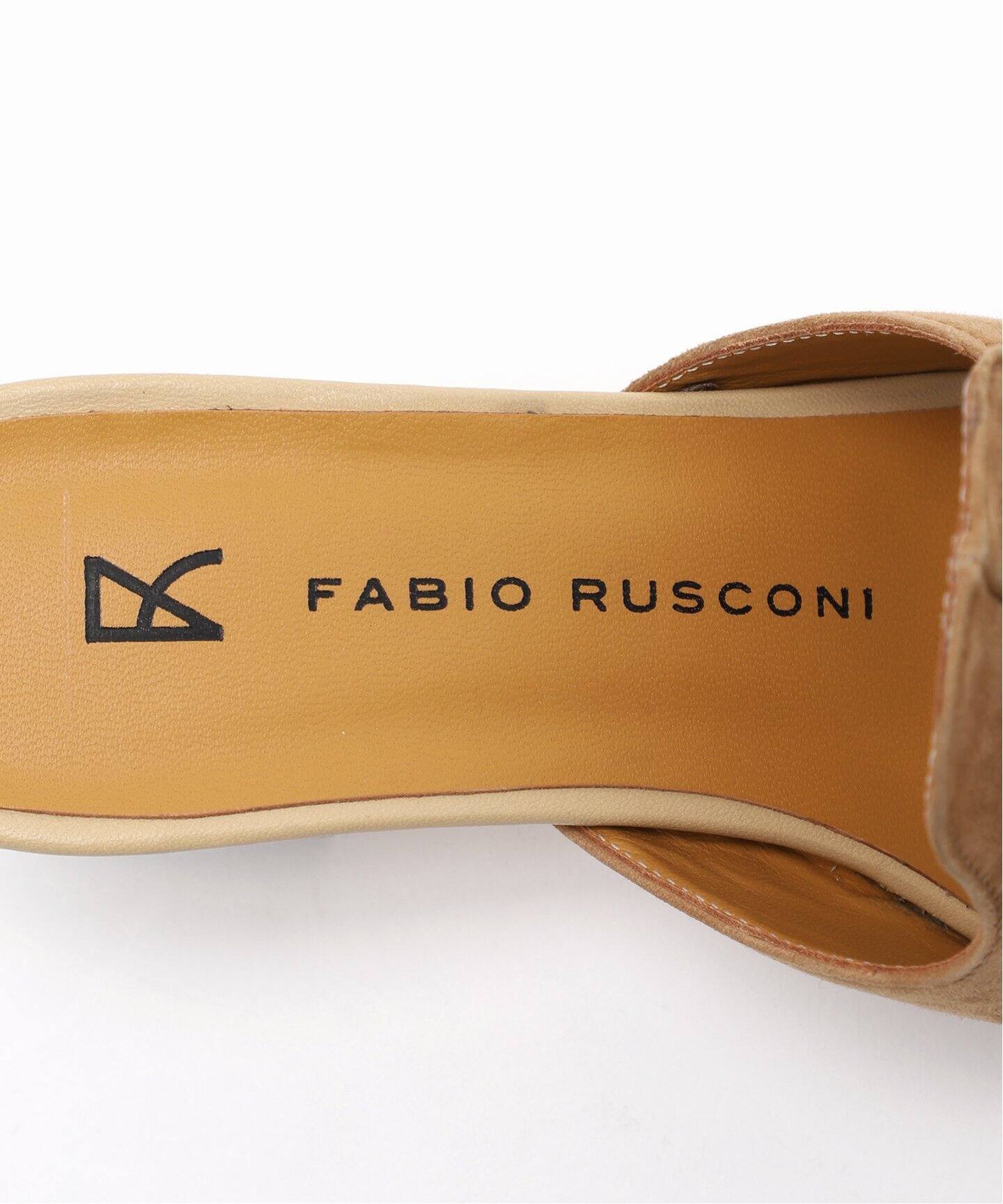 FABIO RUSCONI/ファビオルスコーニフリンジミュール（サンダル 