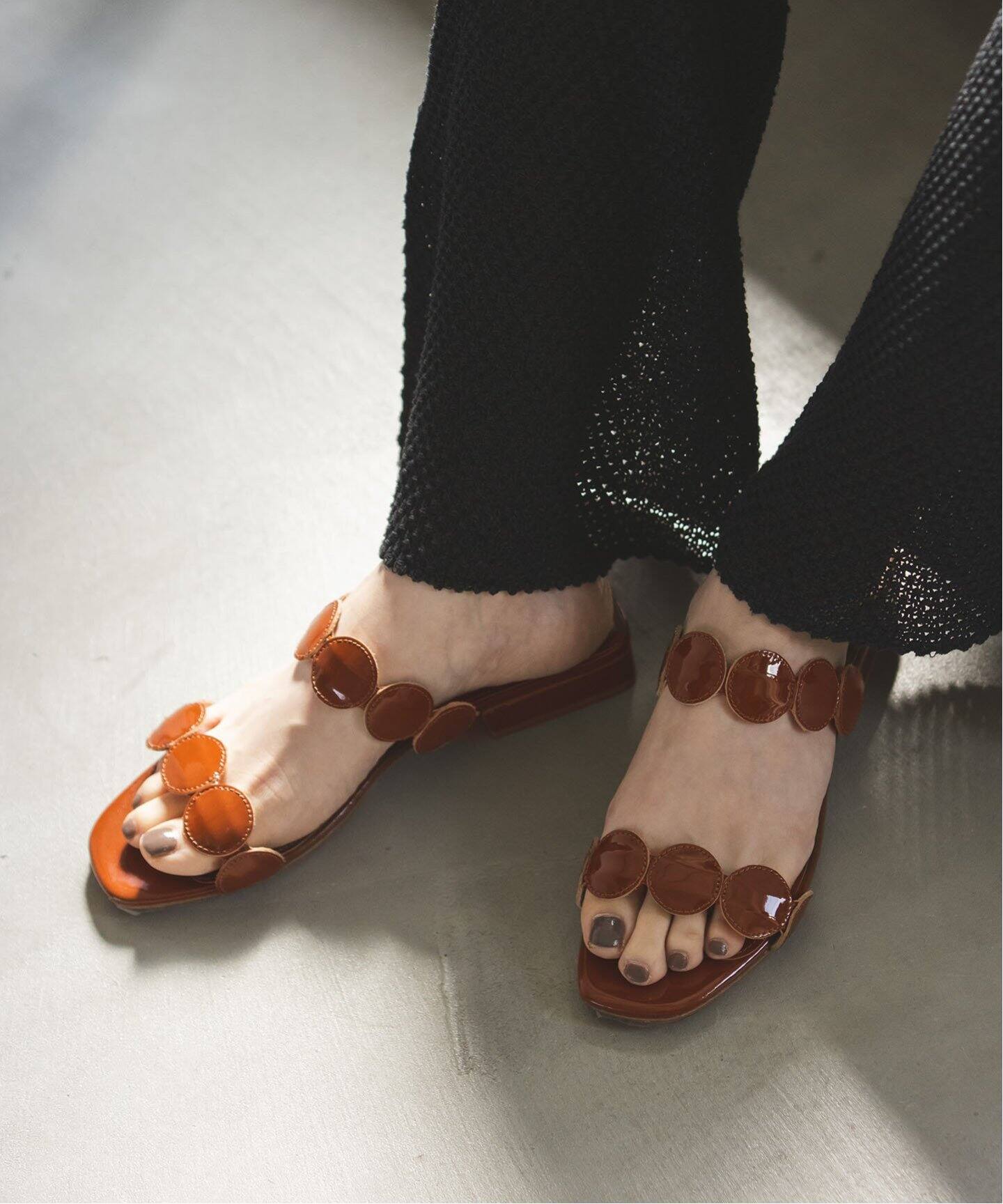 TSURU BY MARIKO OIKAWA/ツルバイマリコオイカワ Relief（サンダル  