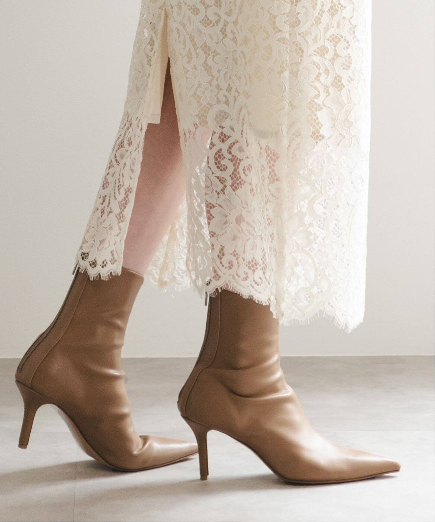 PIPPICHIC/ピッピシック ストレッチショートブーツ（ブーティ  