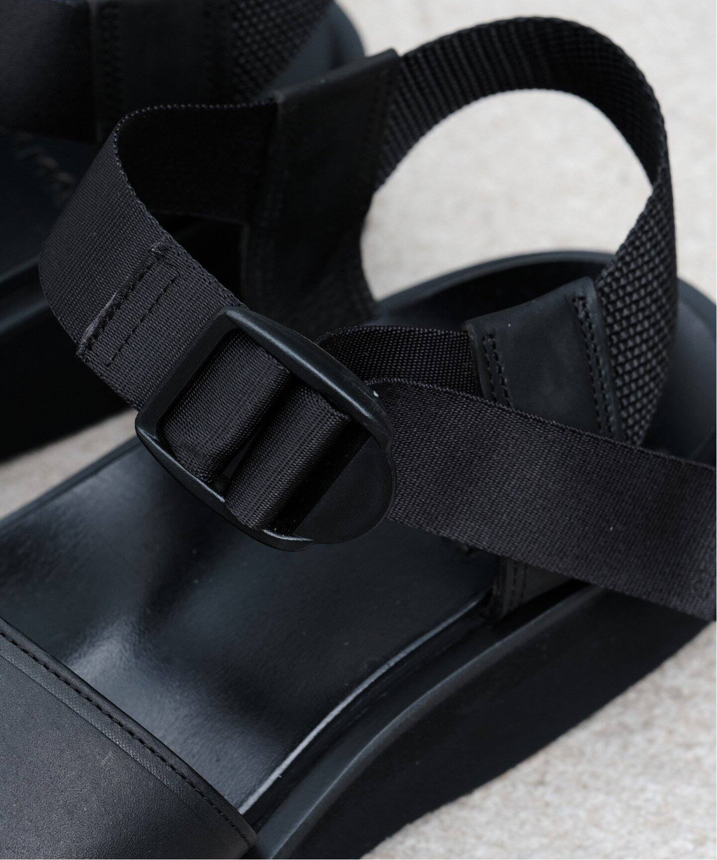 FOOT WORKS (フットワークス) スムースレザーサンダル F01-0002  