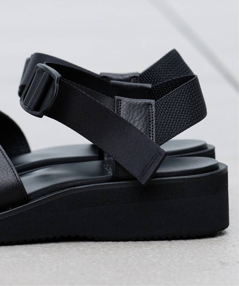 FOOT WORKS (フットワークス) スムースレザーサンダル F01-0002 