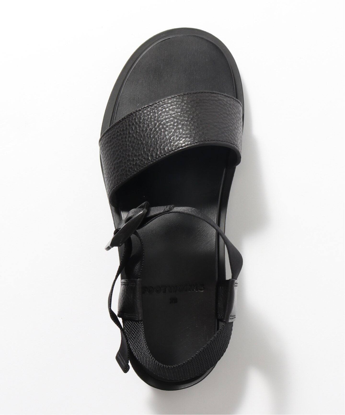 FOOT WORKS (フットワークス) グレインレザーサンダル F01-0003