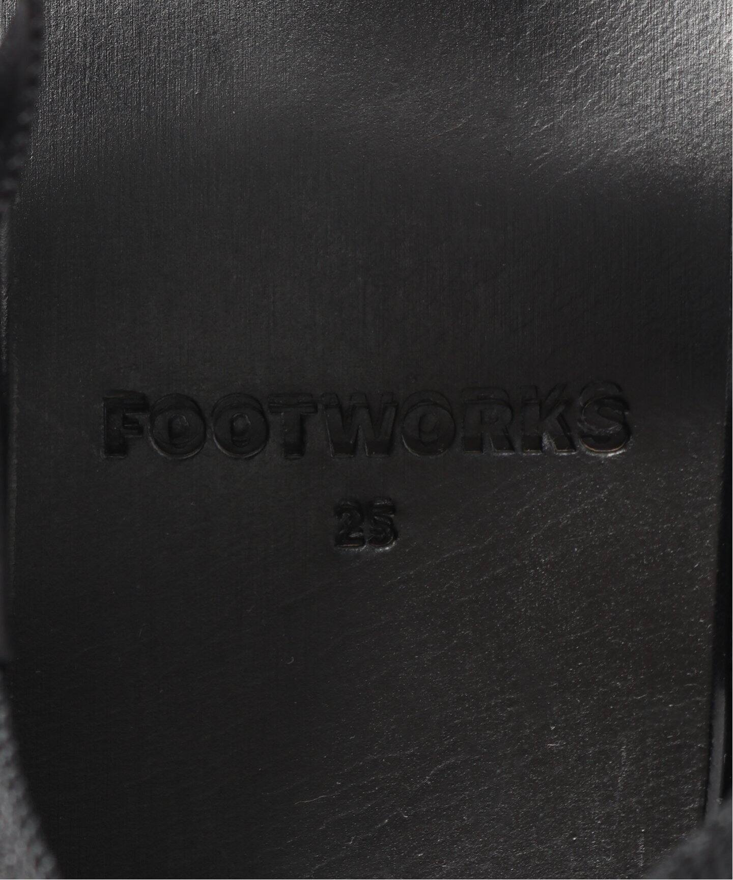 FOOT WORKS (フットワークス) グレインレザーサンダル F01-0003