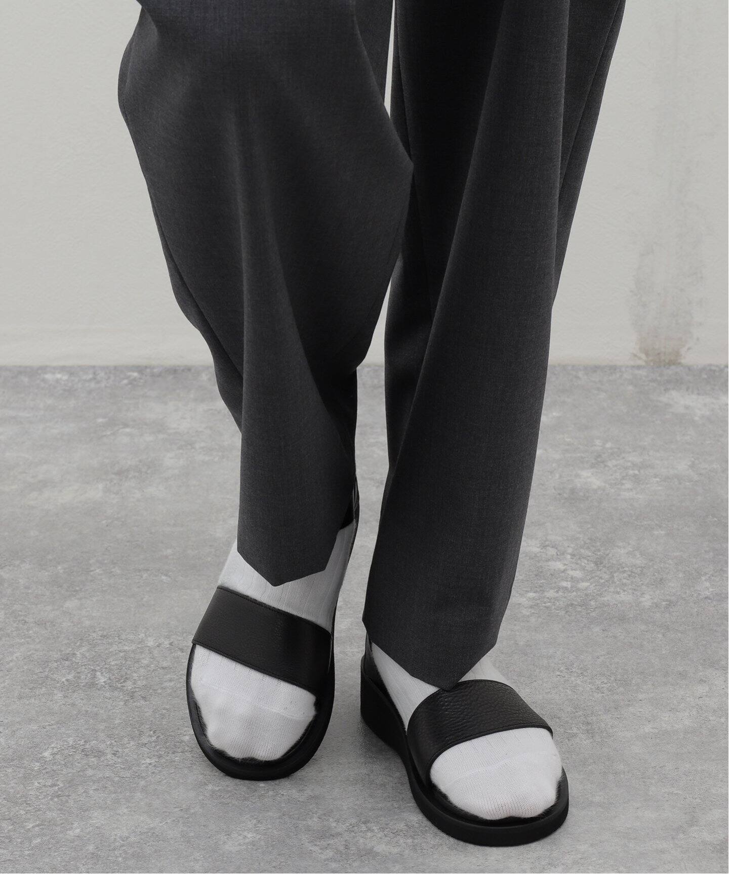 FOOT WORKS (フットワークス) グレインレザーサンダル F01-0003