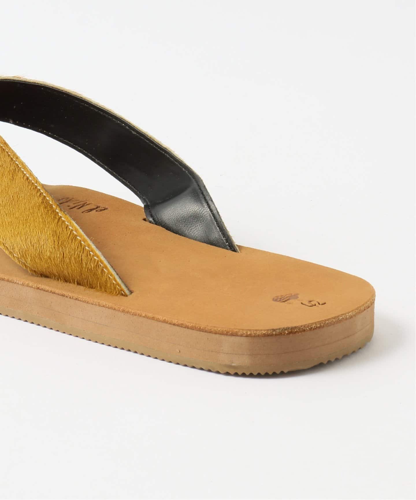 エディフィス（EDIFICE）/EL NIDO FILIPS (エルニドフリップス) for BOUCLE ハラコヘアートングサンダ EL NIDO FILIPS (エルニドフリップス) for BOUCLE ハラコヘアートング