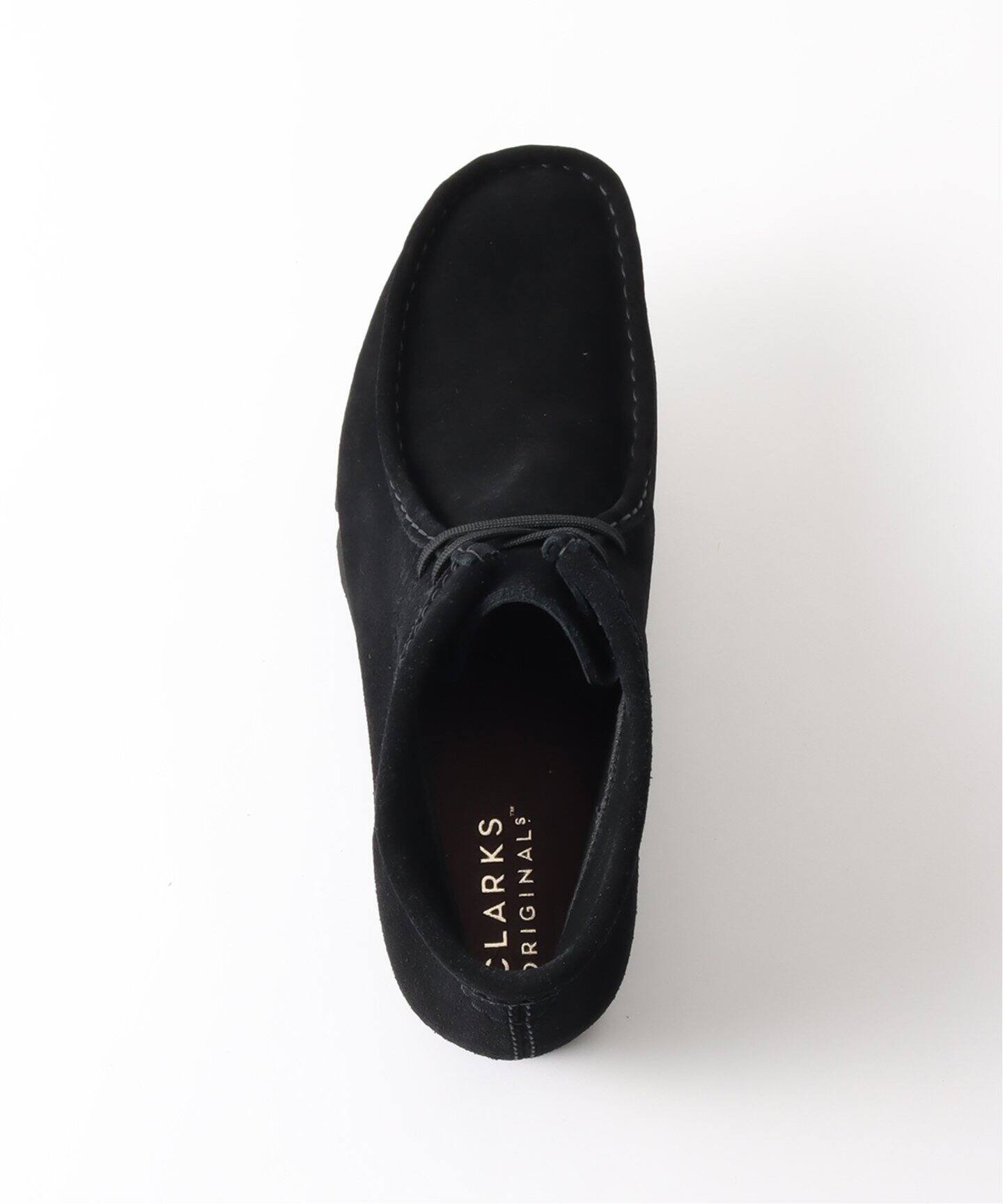黒 Clarks クラークス 26173318 WallabeeBT GTX Clarks WallabeeBT GTX Black Sde BLACK（クラークス ワラビー