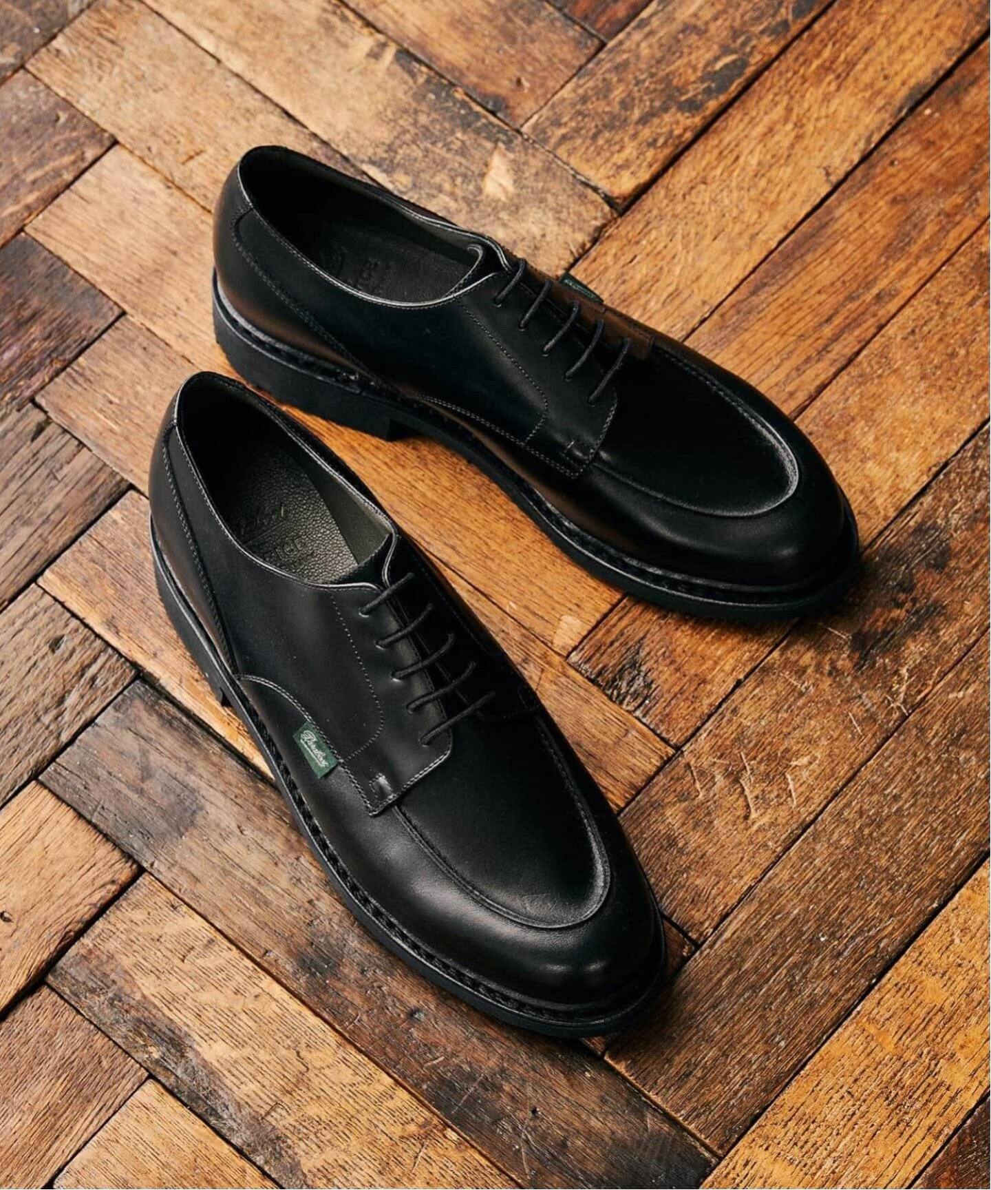 Paraboot(パラブーツ) 別注 CHAMBORD NOIR（レザーシューズ）｜EDIFICE 
