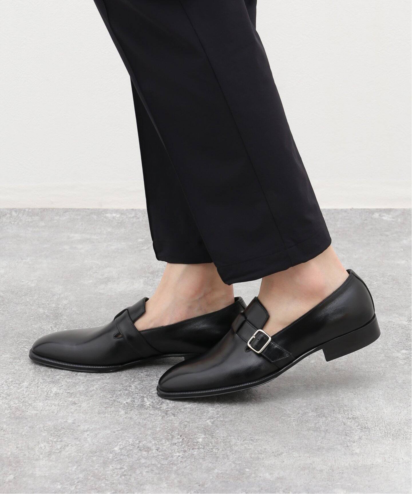 Enzo Bonafe (エンツォ ボナフェ) 別注 シングル モンクストラップ  