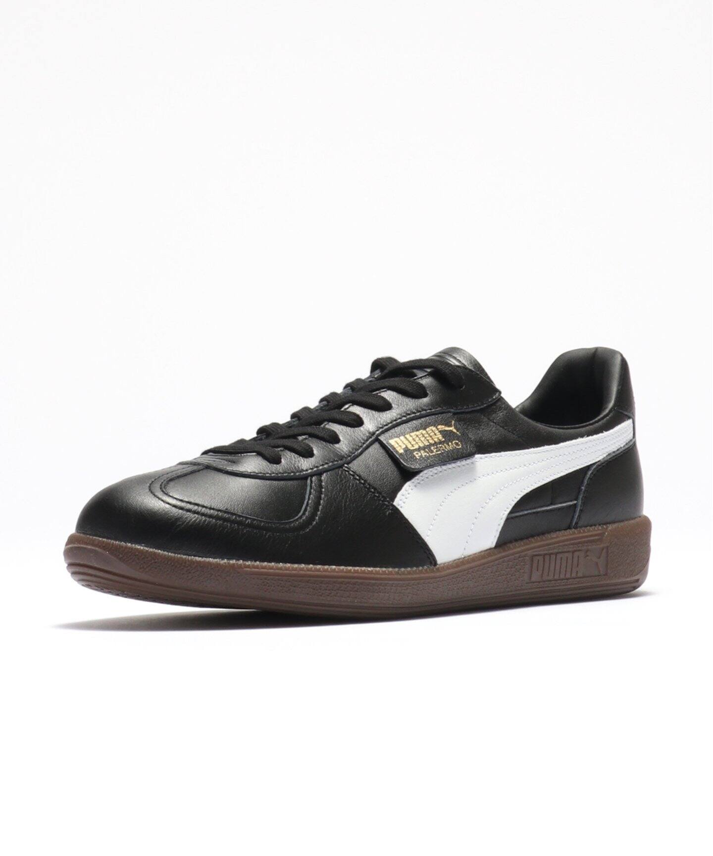 PUMA / プーマ PALERMO LTH MIJ パレルモ レザー BLACK（スニーカー 