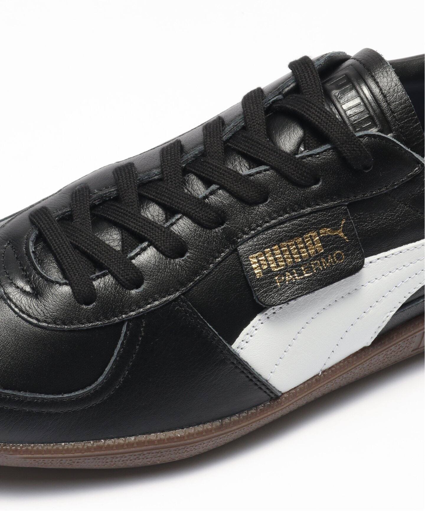 PUMA / プーマ PALERMO LTH MIJ パレルモ レザー BLACK（スニーカー 