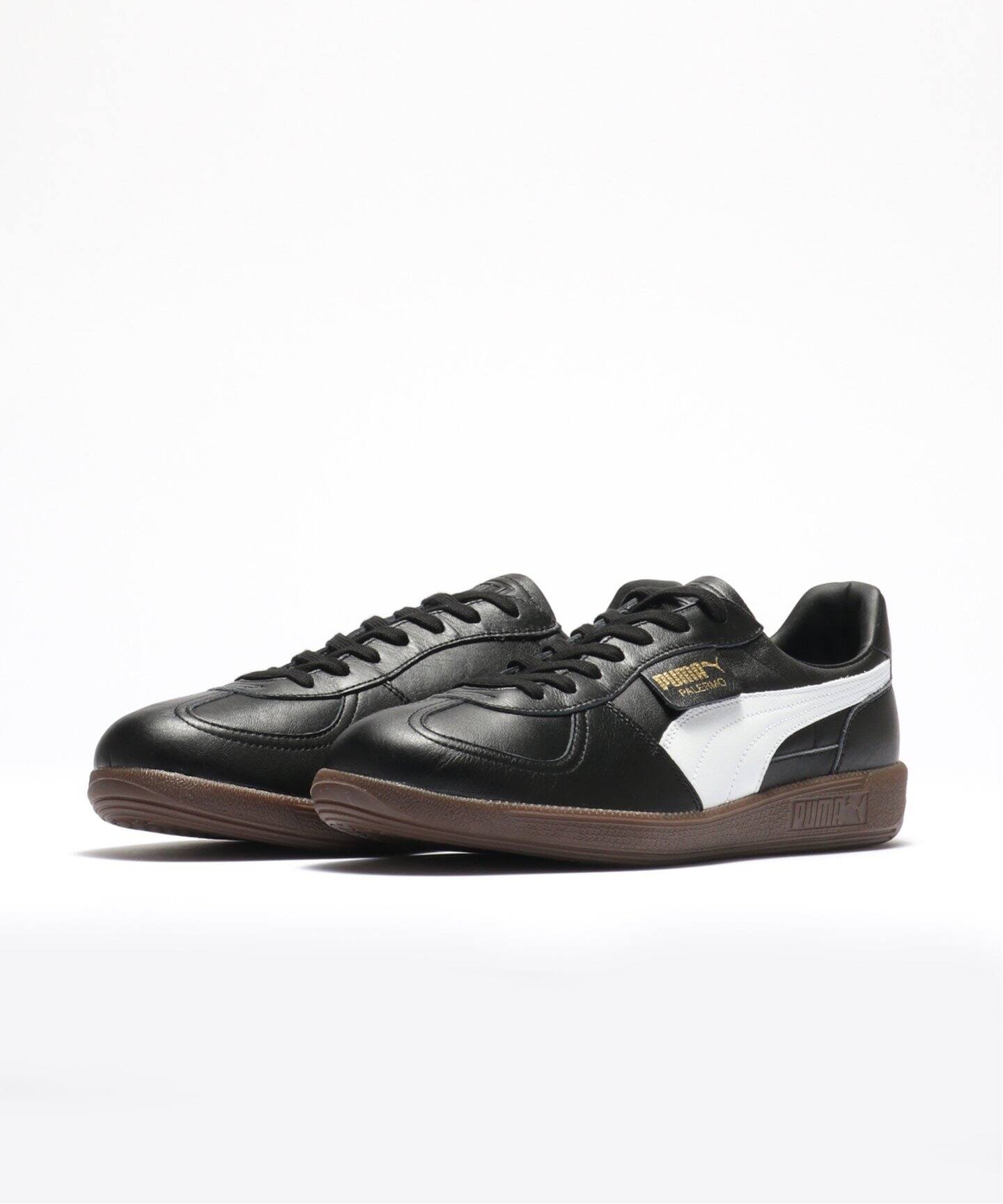 PUMA / プーマ PALERMO LTH MIJ パレルモ レザー BLACK（スニーカー 