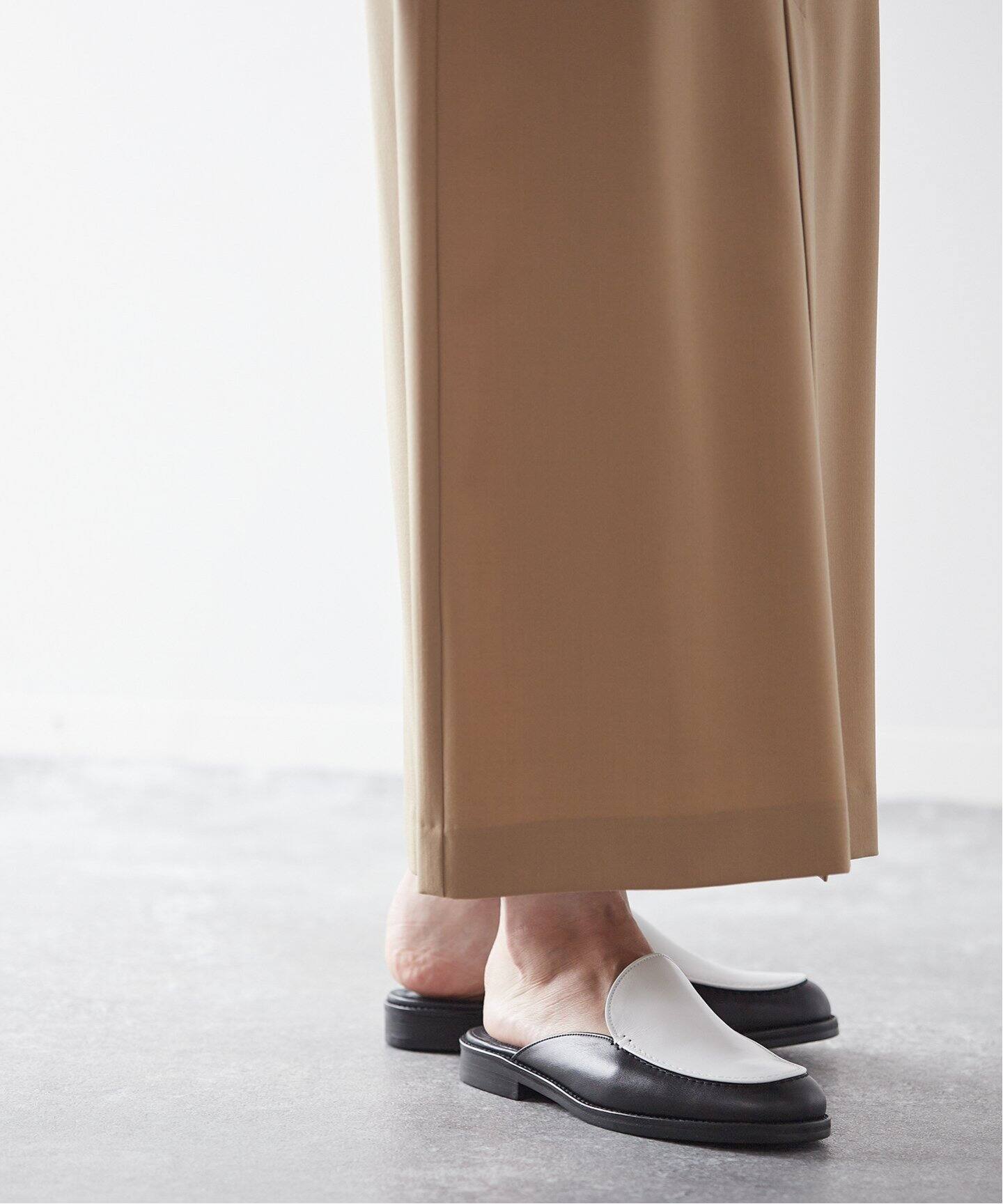 JANE SMITH/ジェーンスミス】FLAT MULE SANDAL：フラットシューズ 
