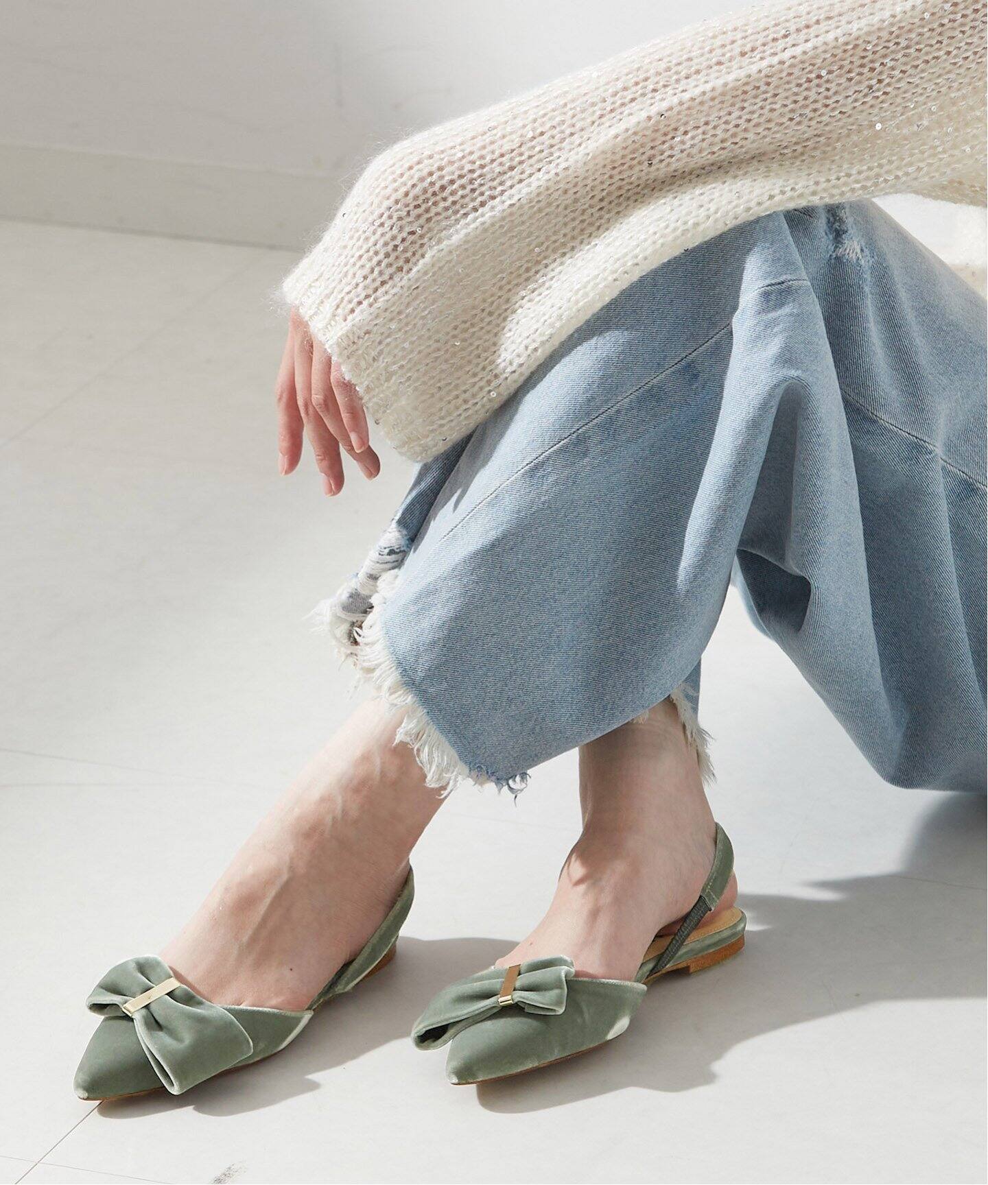 HEWN/ヒューン】POINTED BOW S-BACK：パンプス（パンプス）｜JOURNAL 