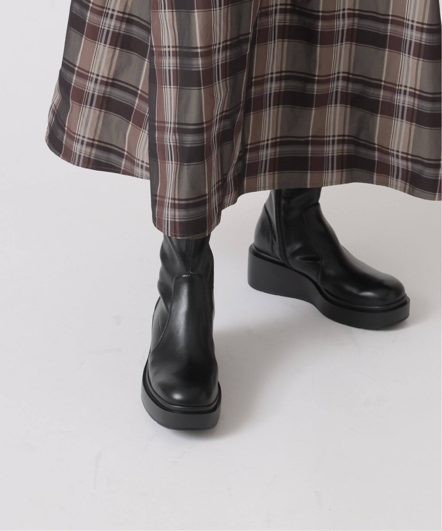 MOLLINI /モリーニ】STRETCH SMOOTH BOOTS SIYERA-MO（ブーティ 