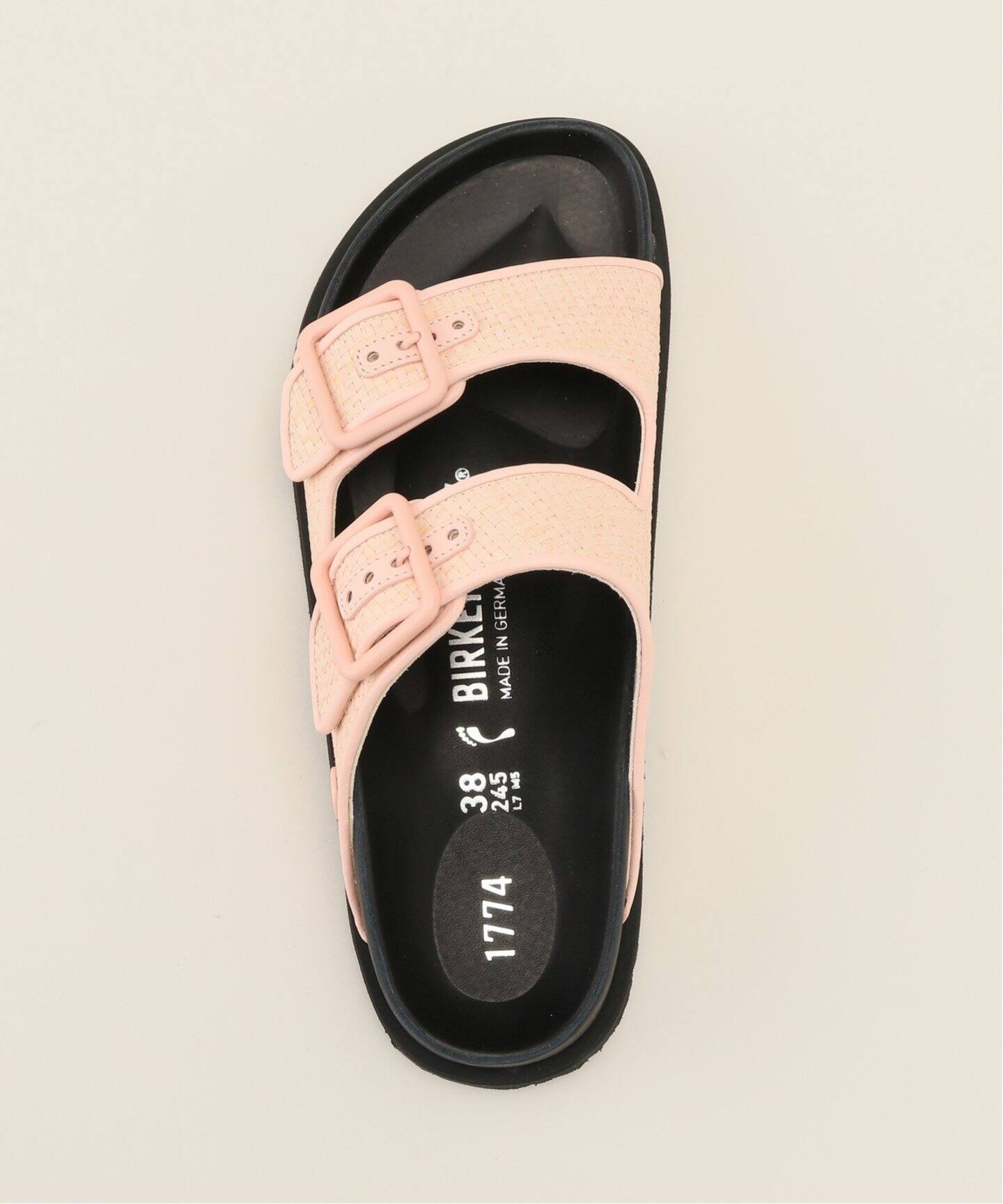 BIRKENSTOCK/ビルケンシュトック】1774 ARIZONA RAFFIA LUXE（サンダル 